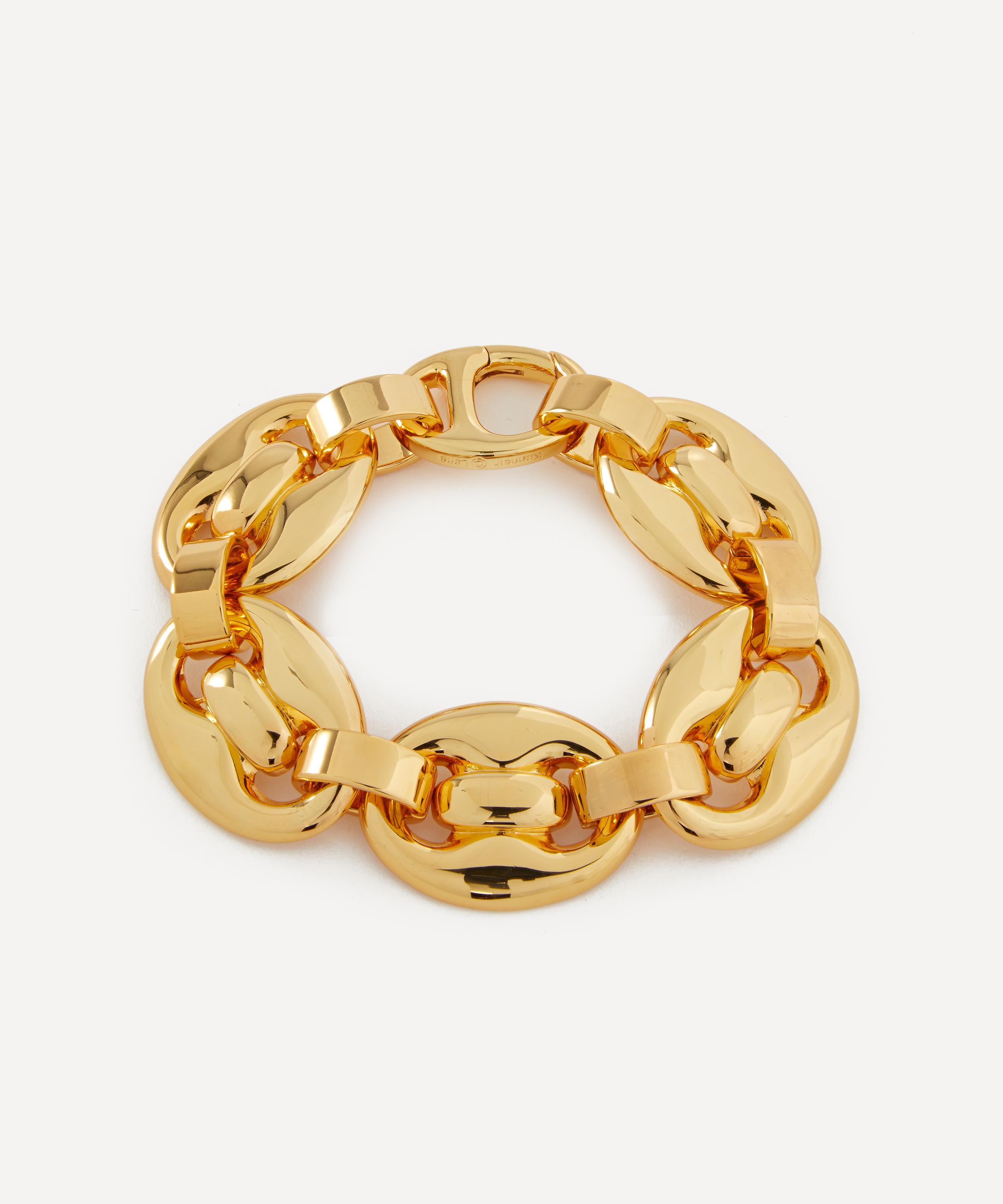 Kenneth Jay Lane Gold-plated Link Chain Bracelet