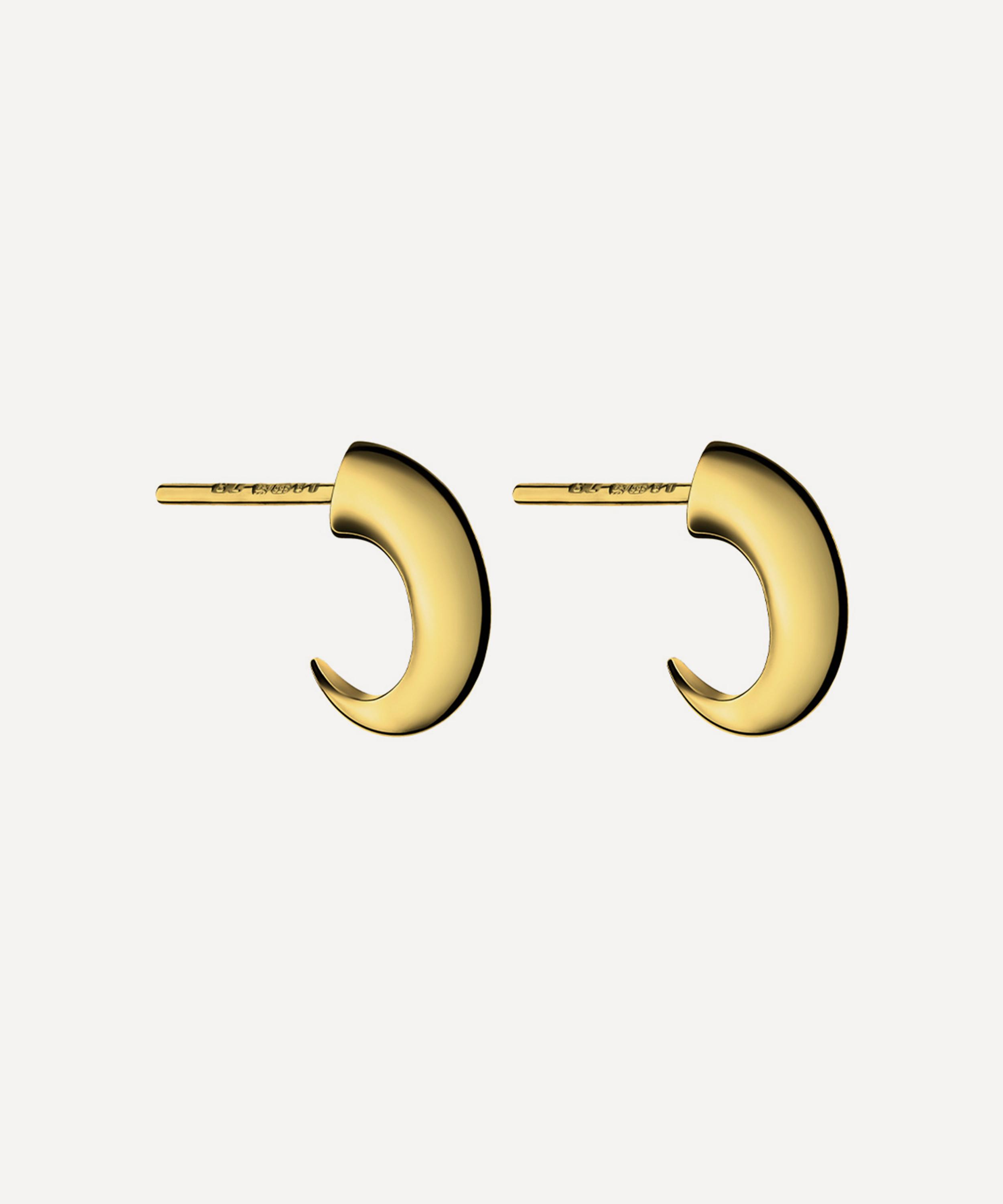 Shaun Leane 18ct Gold Vermeil Talon Cat Claw Hoop Earrings