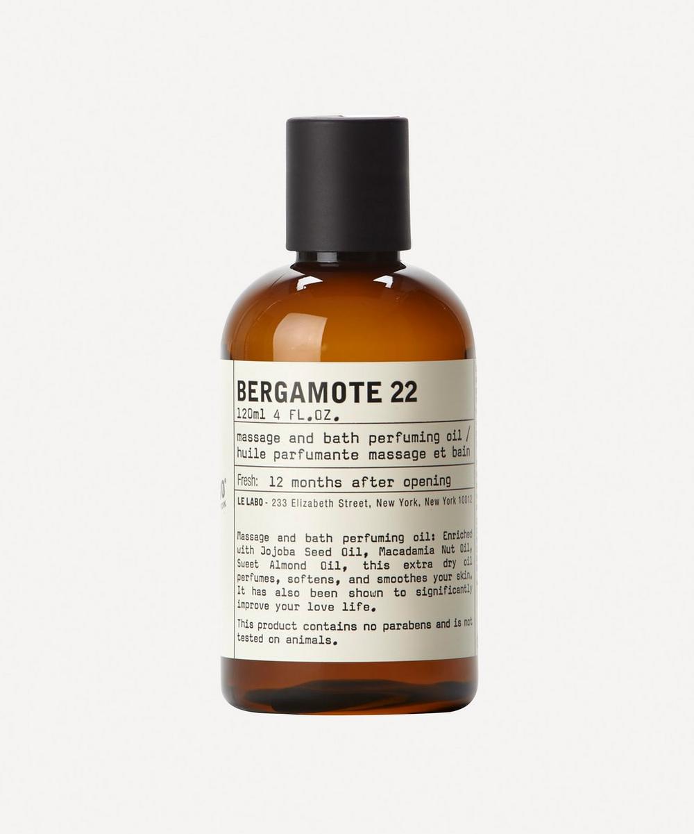 Le Labo Bergamote 22 Bath And Body Oil 120ml