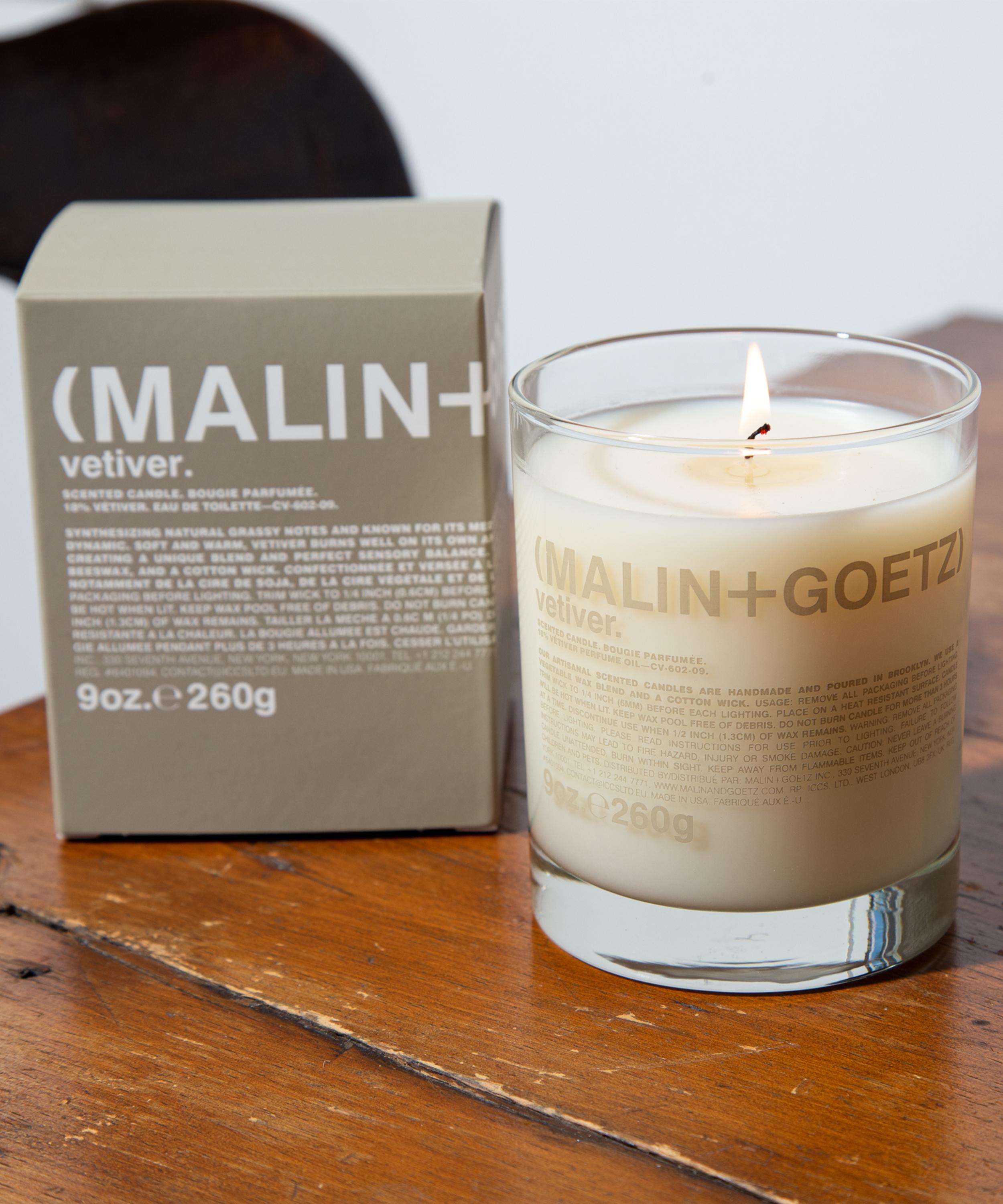 Malin + Goetz Vetiver Scented Candle 260g