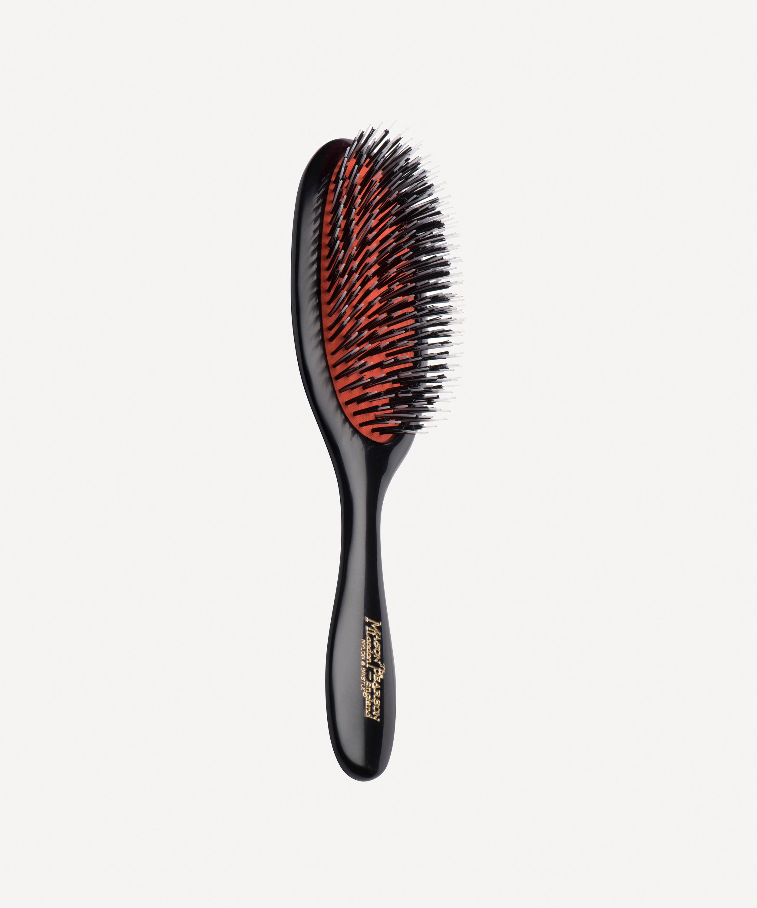 mixed bristle hair brush