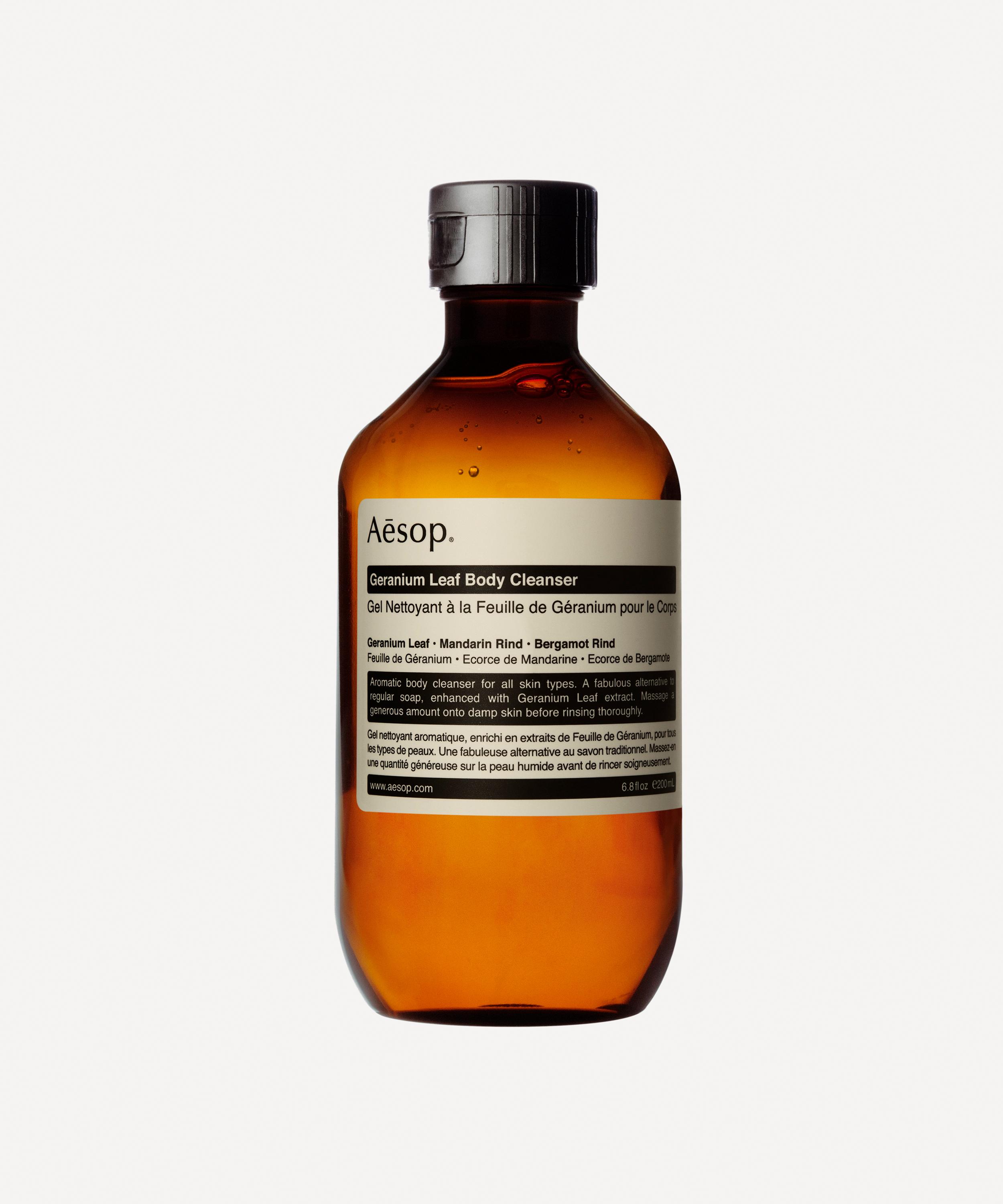 Aesop Geranium Leaf Body Cleanser, 6.7 Oz./ 200 ml