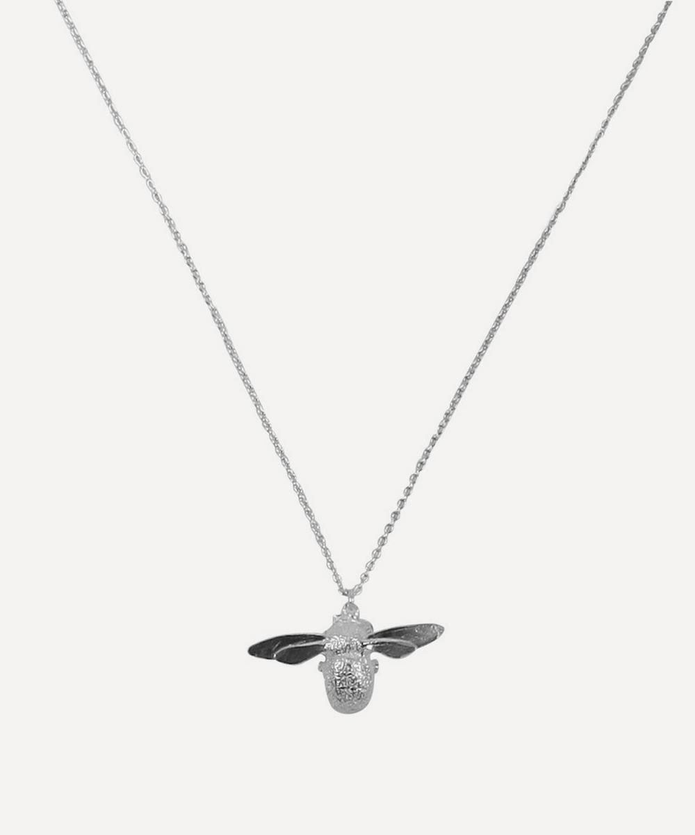 Silver Baby Bee Necklace | Liberty London