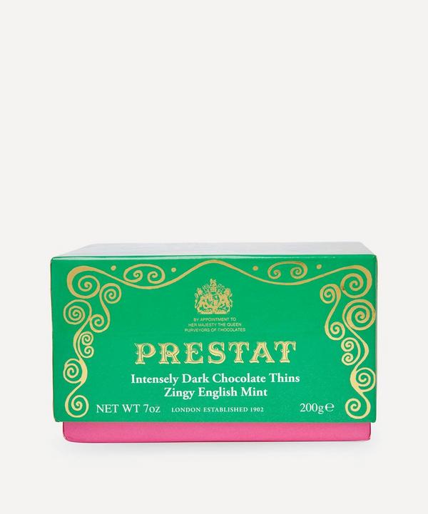 Prestat - Intensely Dark Chocolate English Mint Thins 200g