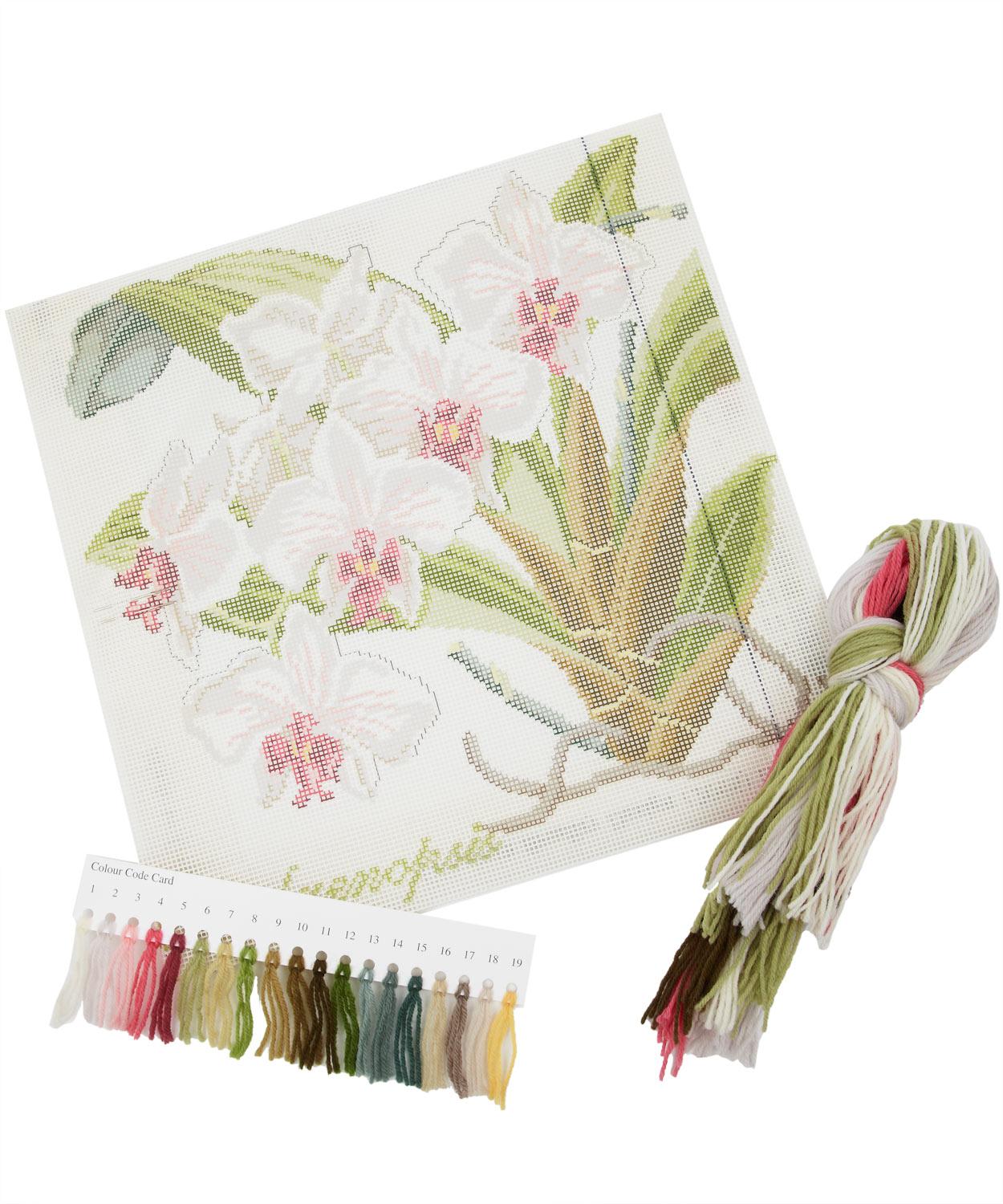 Phaleanopsis Orchid Tapestry Kit Liberty London