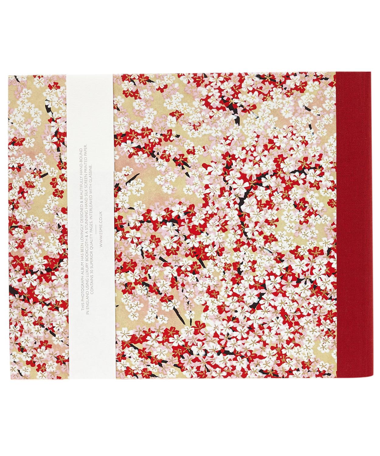 Medium Blossom Silk Screen Photo Album Liberty London