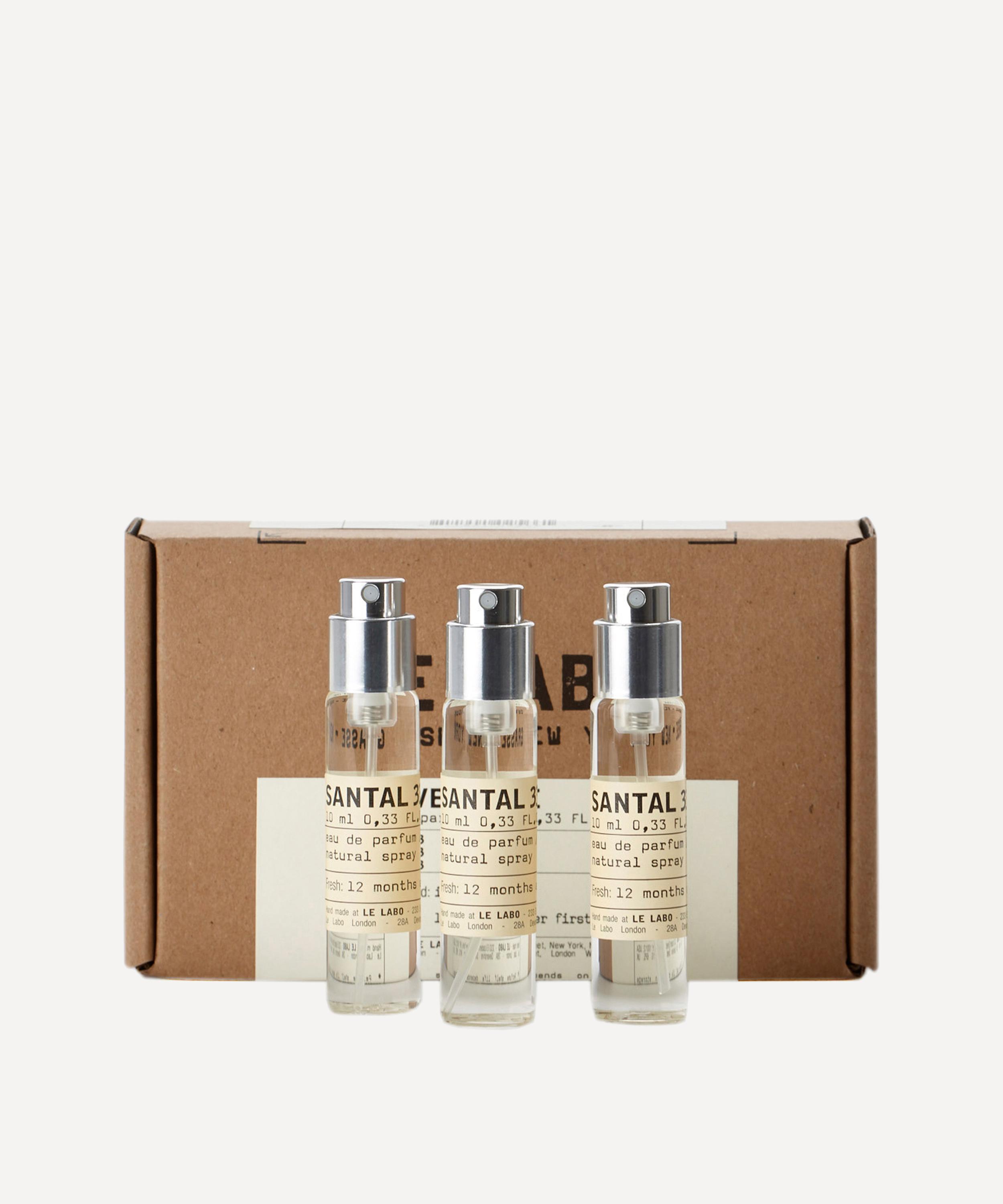 Le Labo Santal 33 Eau De Parfum Travel Tube Refills 3 X 10ml In White