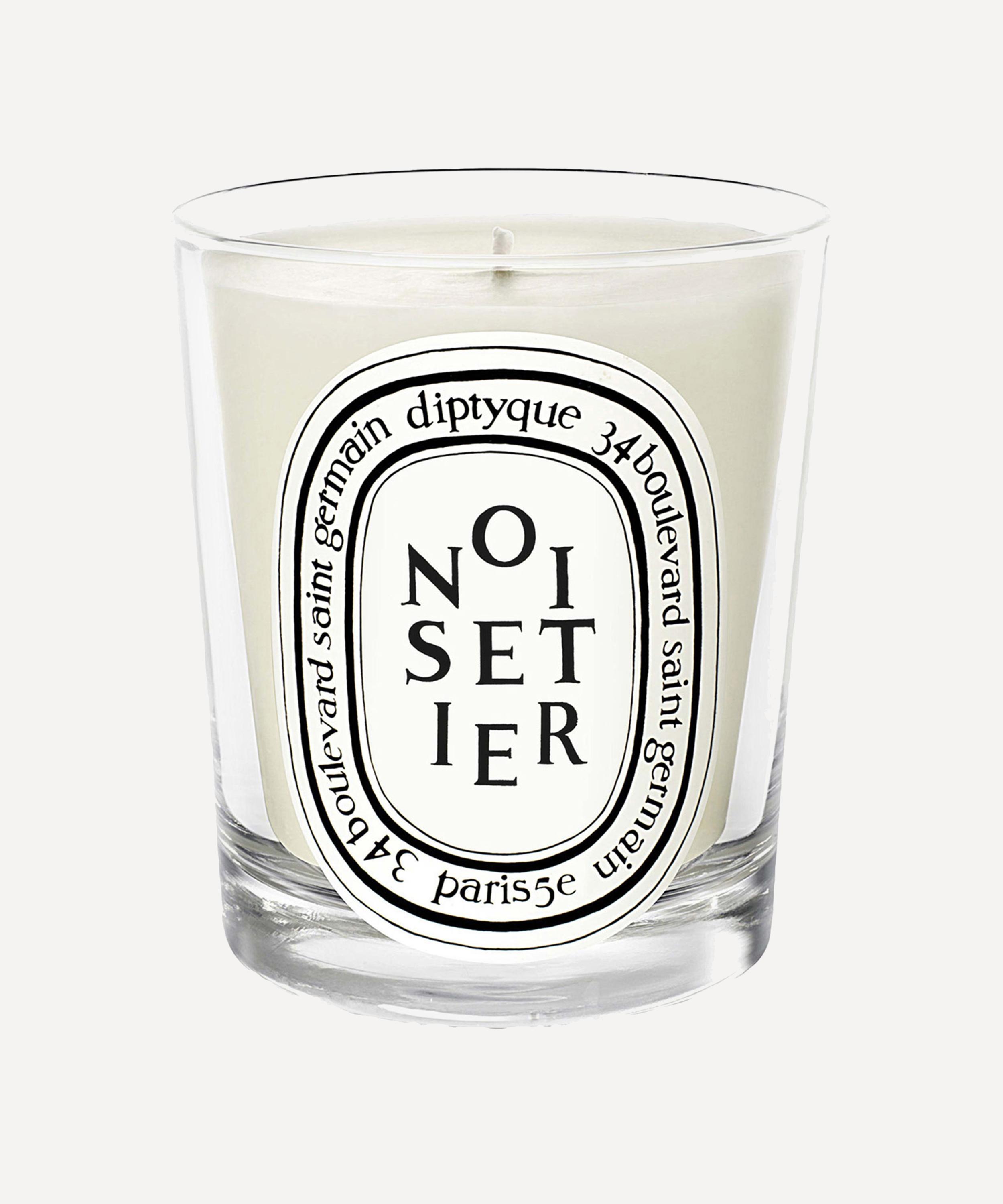 Diptyque Noisetier Scented Candle 190g In White