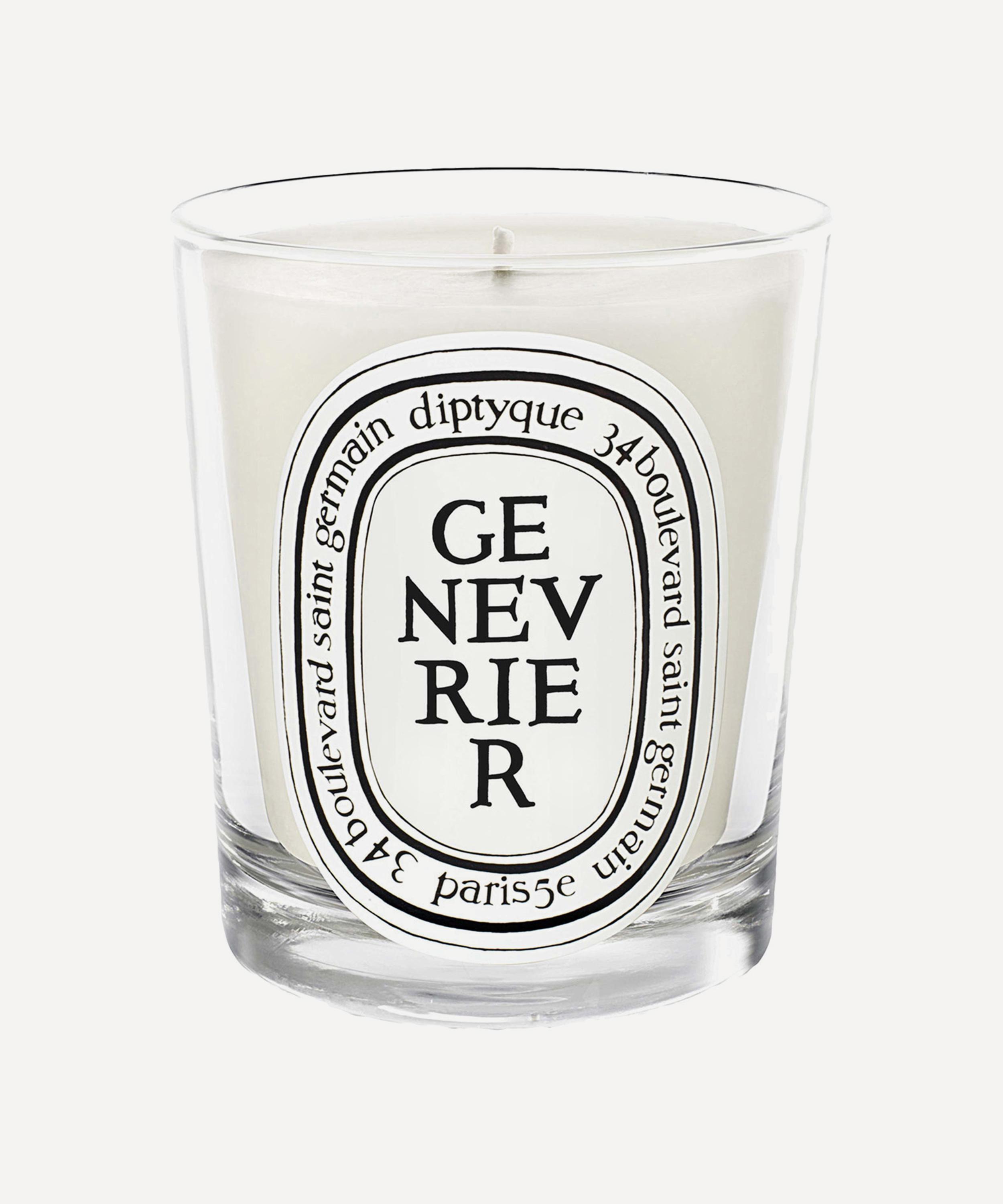 Diptyque Genevrier Scented Candle 190g In White