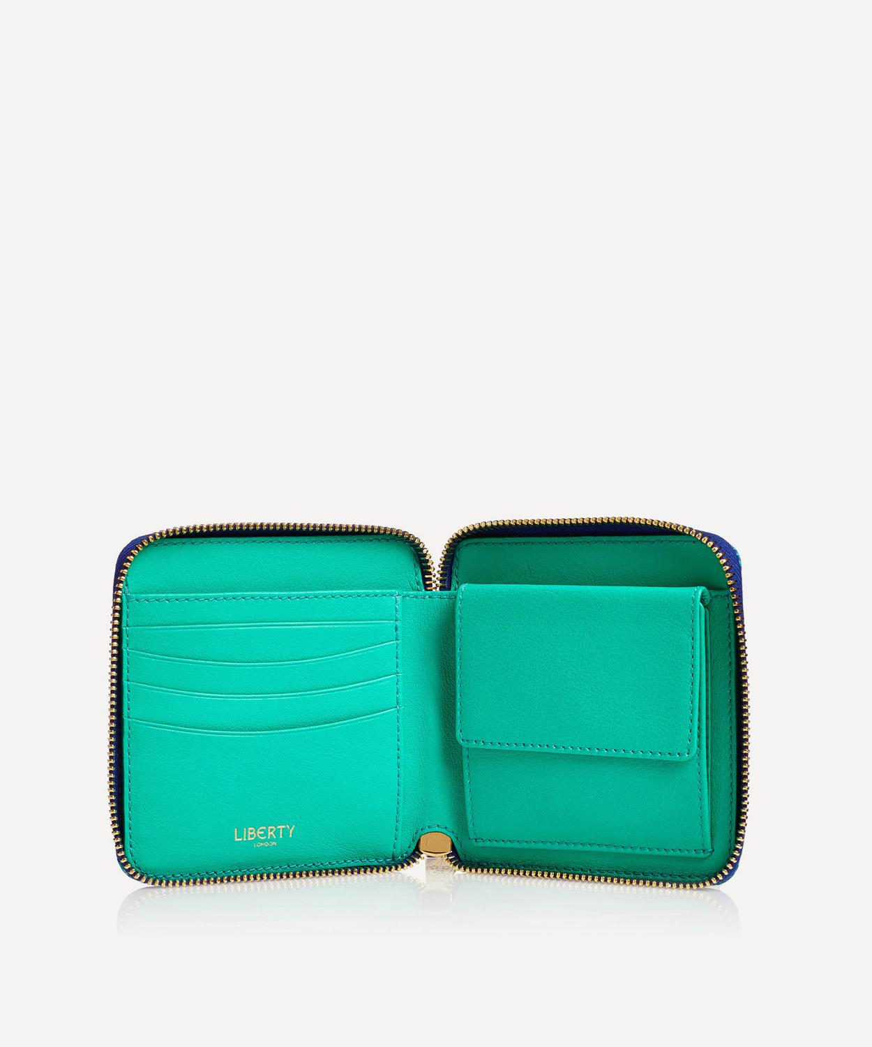 Small Zip Around Wallet That Opens Flat | Ermes
