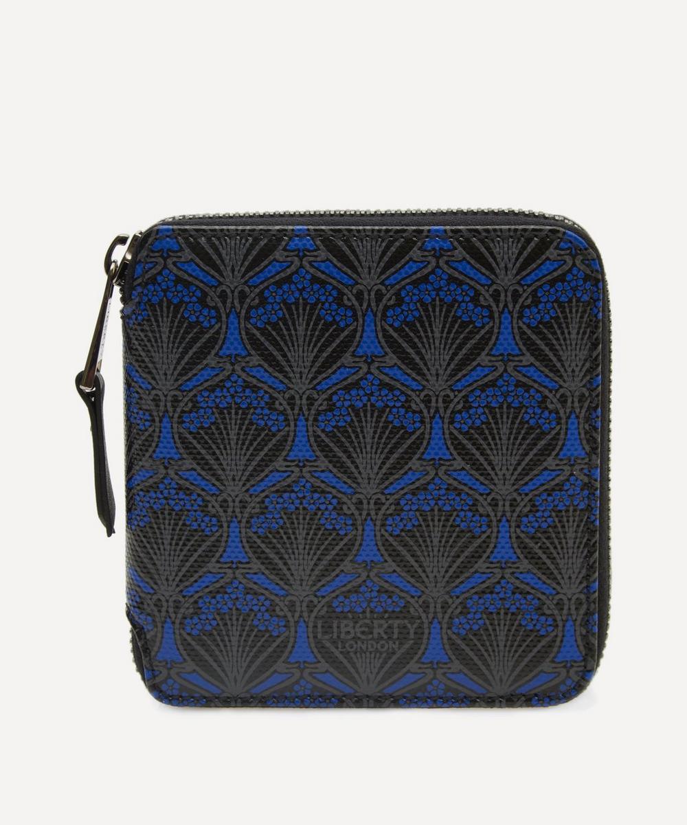 LIBERTY LONDON SMALL ZIP AROUND WALLET IN IPHIS CANVAS,394182