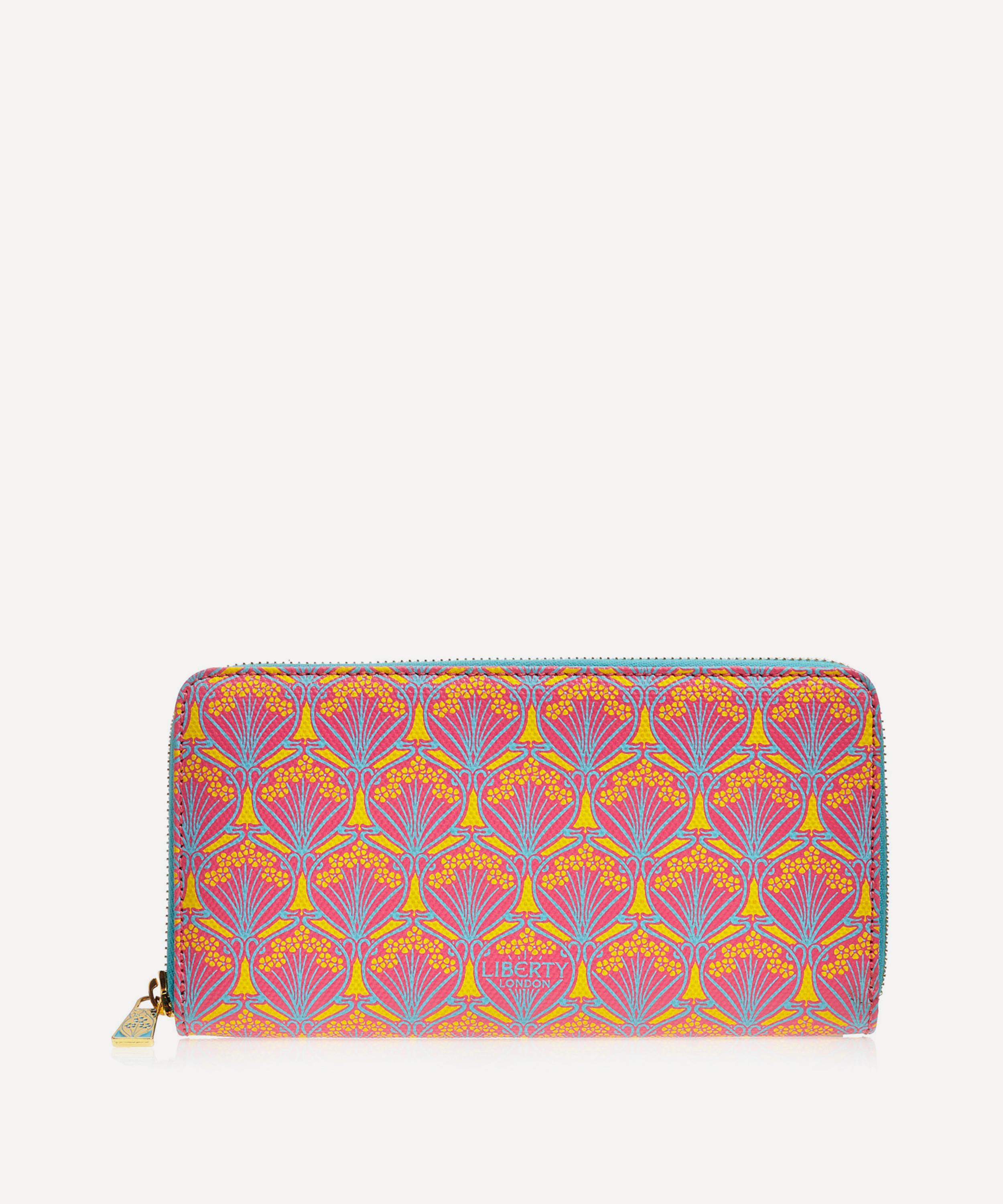 Large Zip-Around Wallet in Iphis Canvas | Liberty London