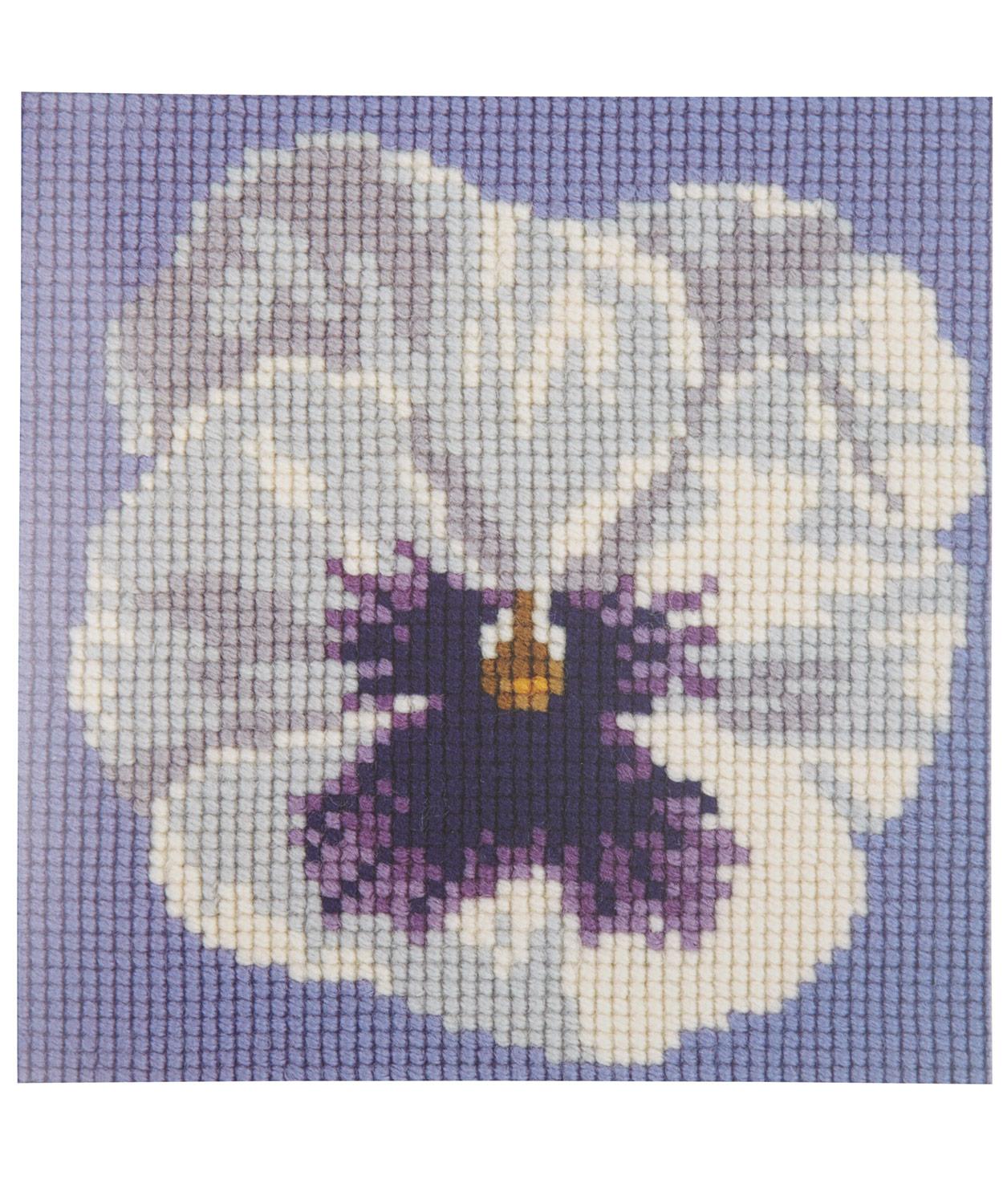 Mini Pansy Tapestry Kit Liberty London