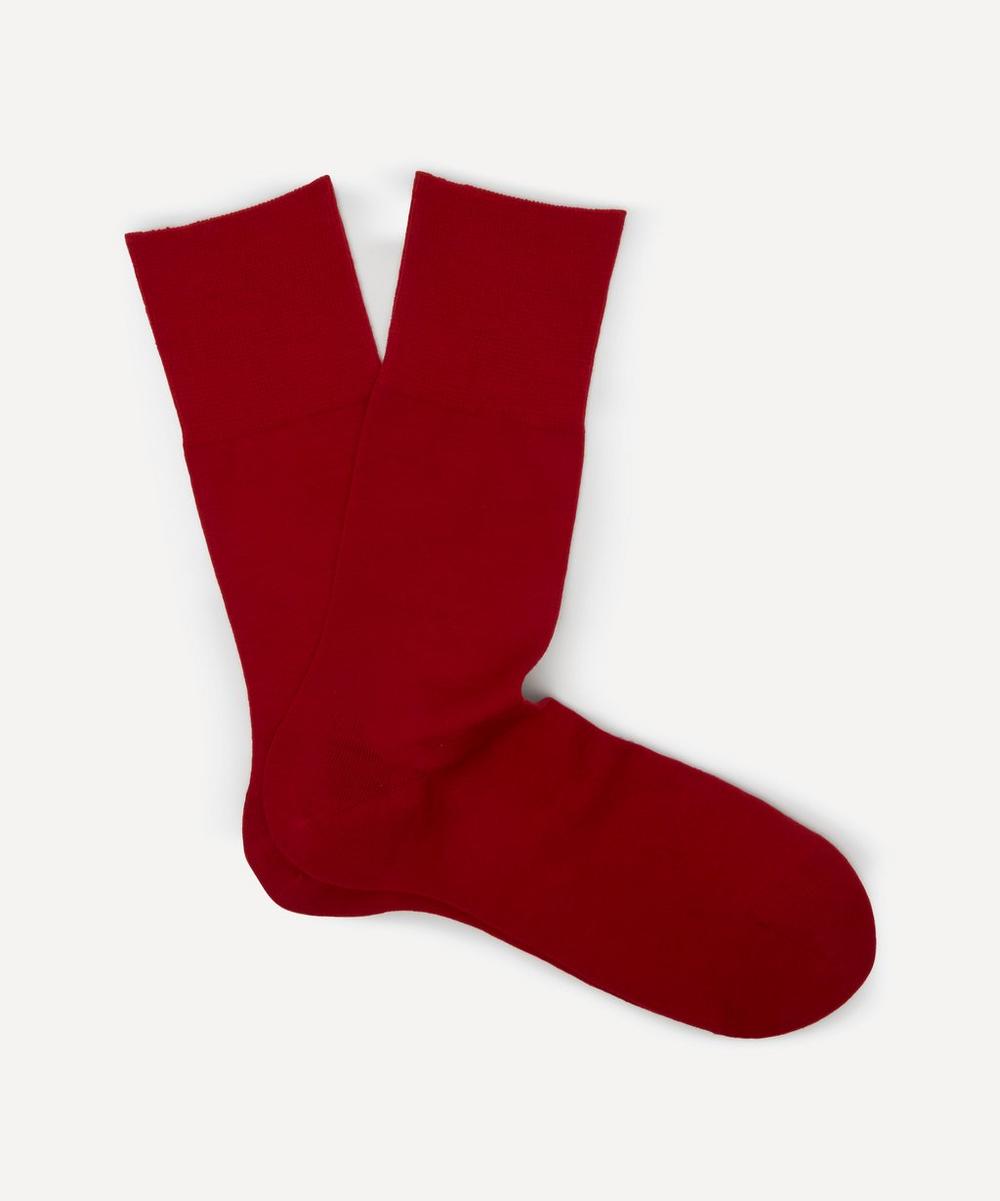 Falke Airport Socks In Red