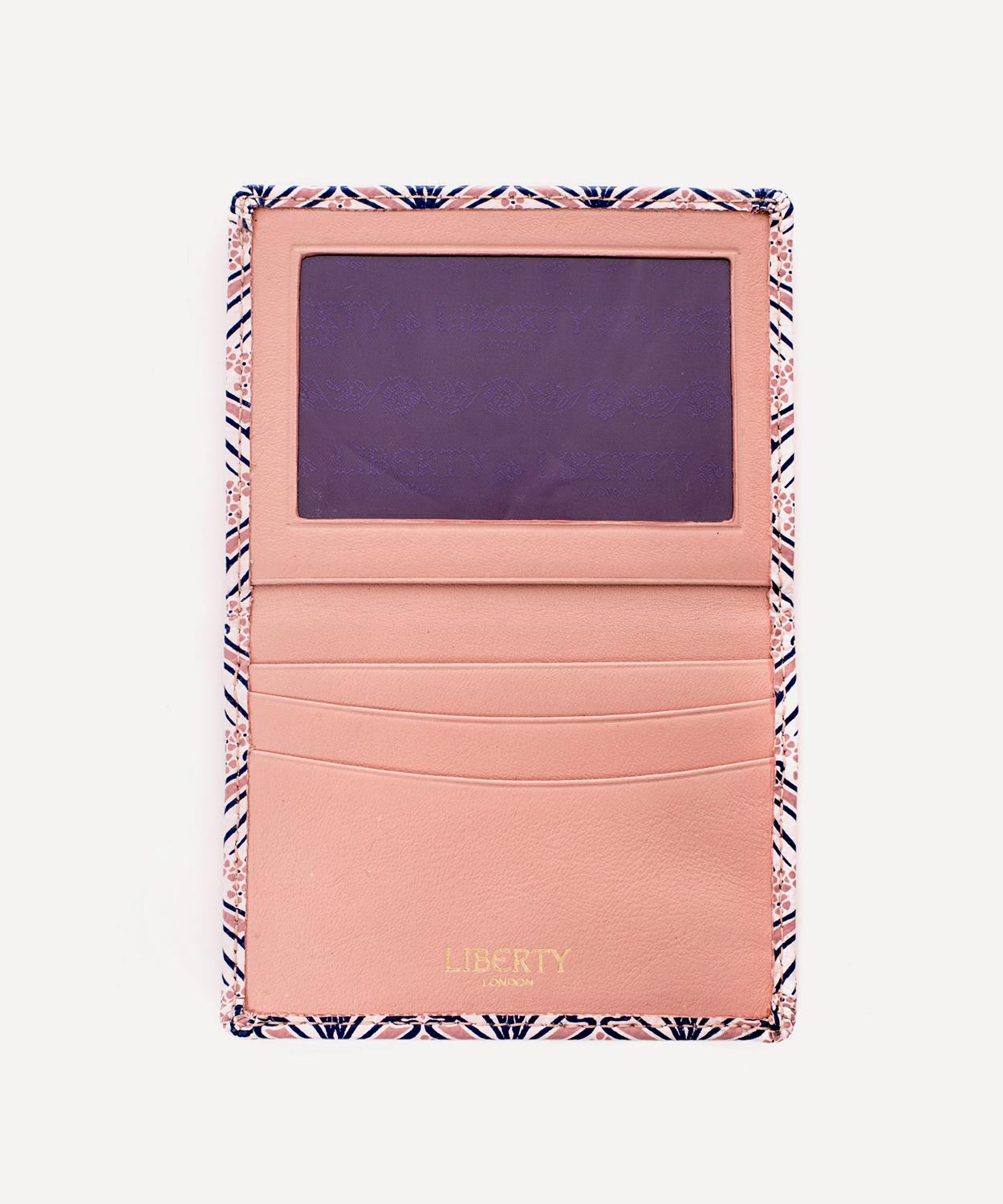 Travel Card Holder in Iphis Canvas Liberty London
