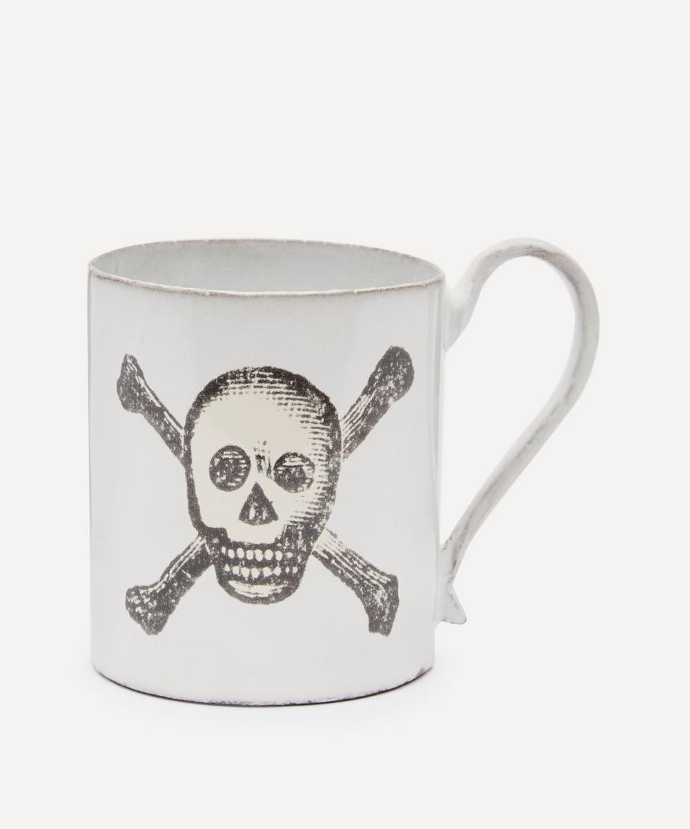 Astier de Villatte - Skull and Crossbones Mug