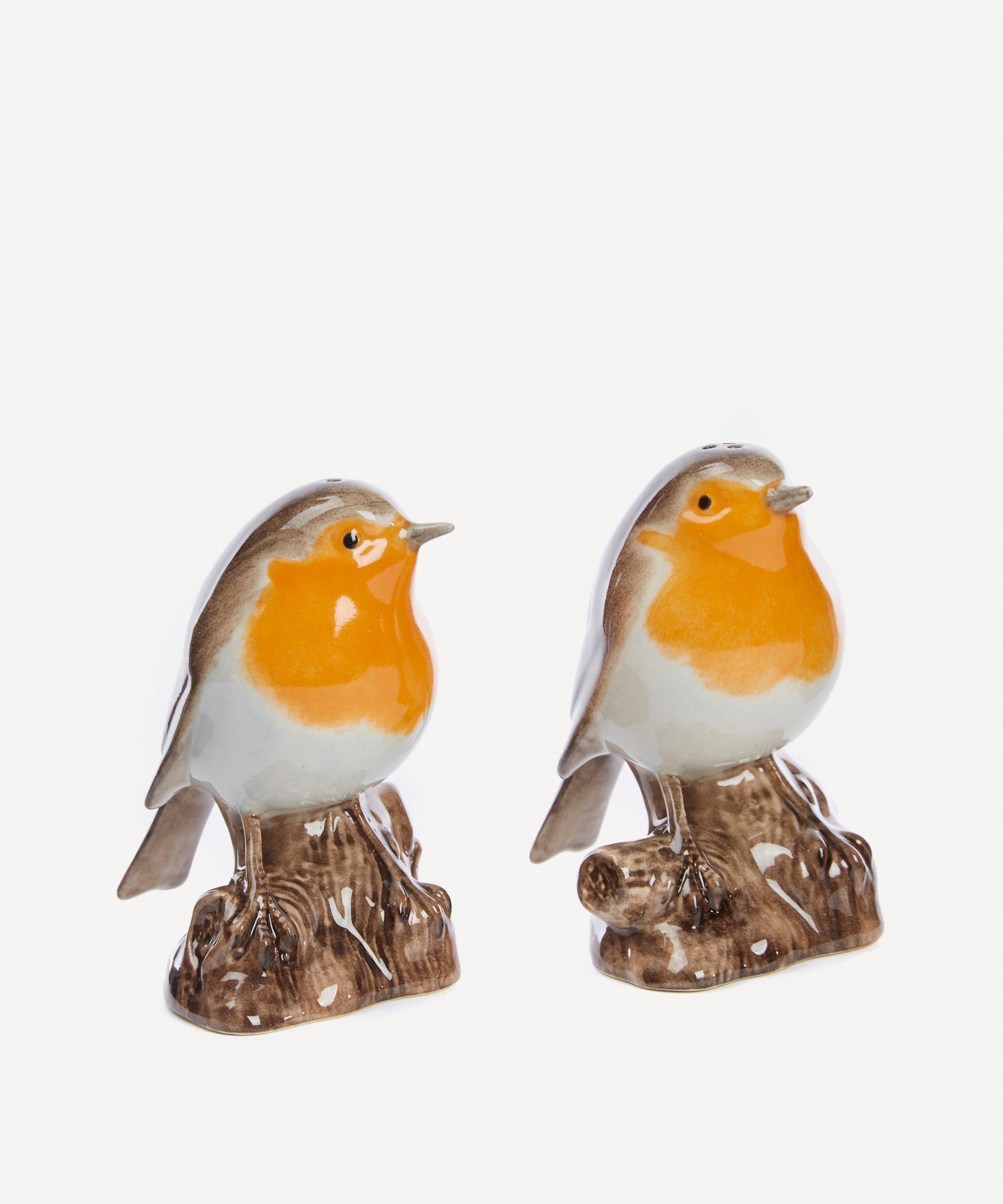 Robin Salt and Pepper Shakers Liberty London