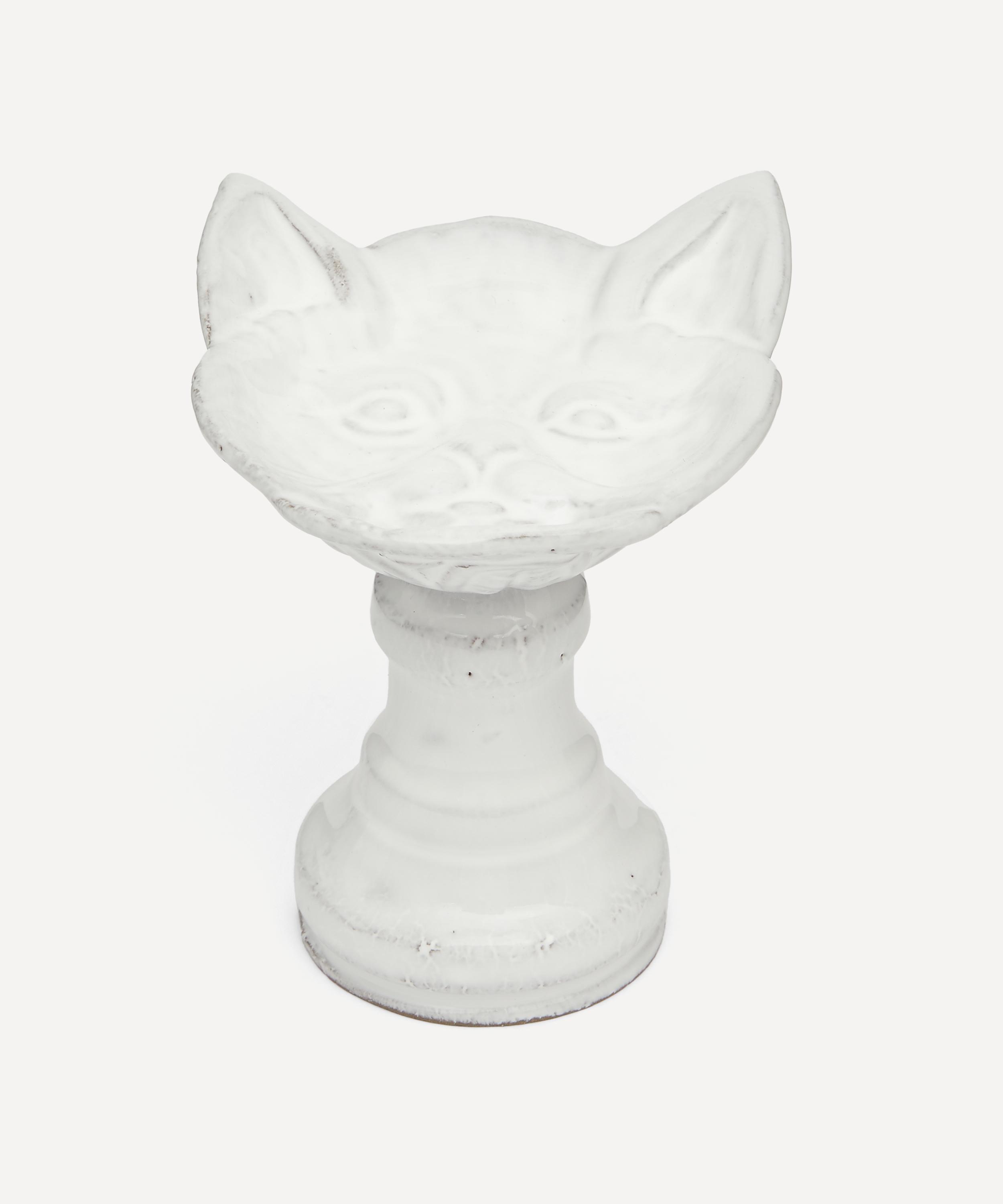 ASTIER DE VILLATTE ASTIER DE VILLATTE CAT DISH ON FOOT