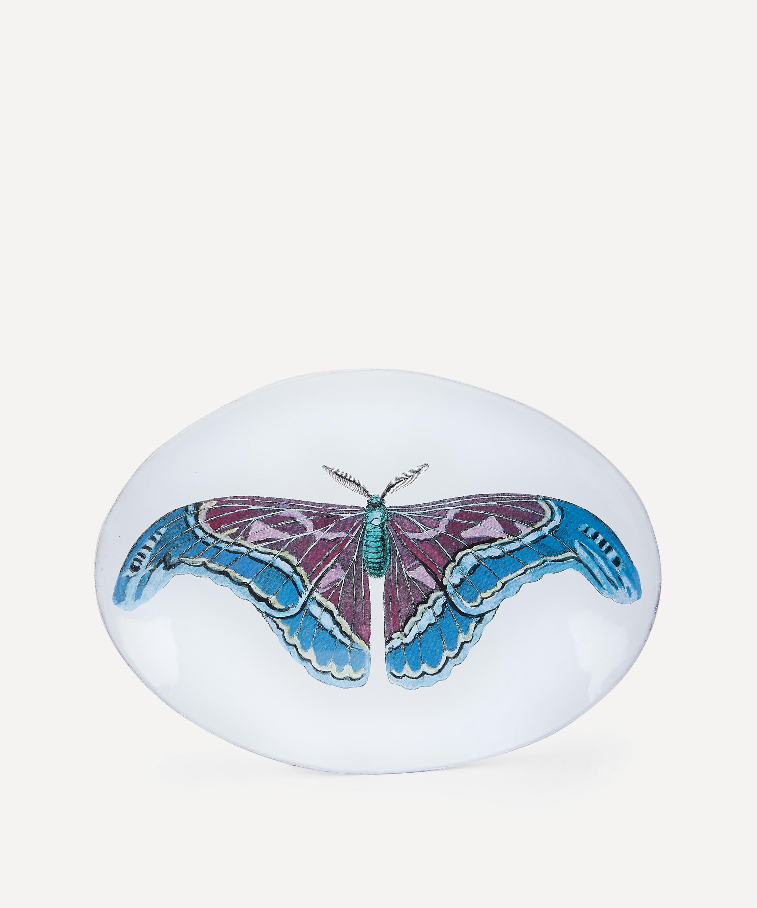 ASTIER DE VILLATTE ASTIER DE VILLATTE BUTTERFLY OVAL PLATTER