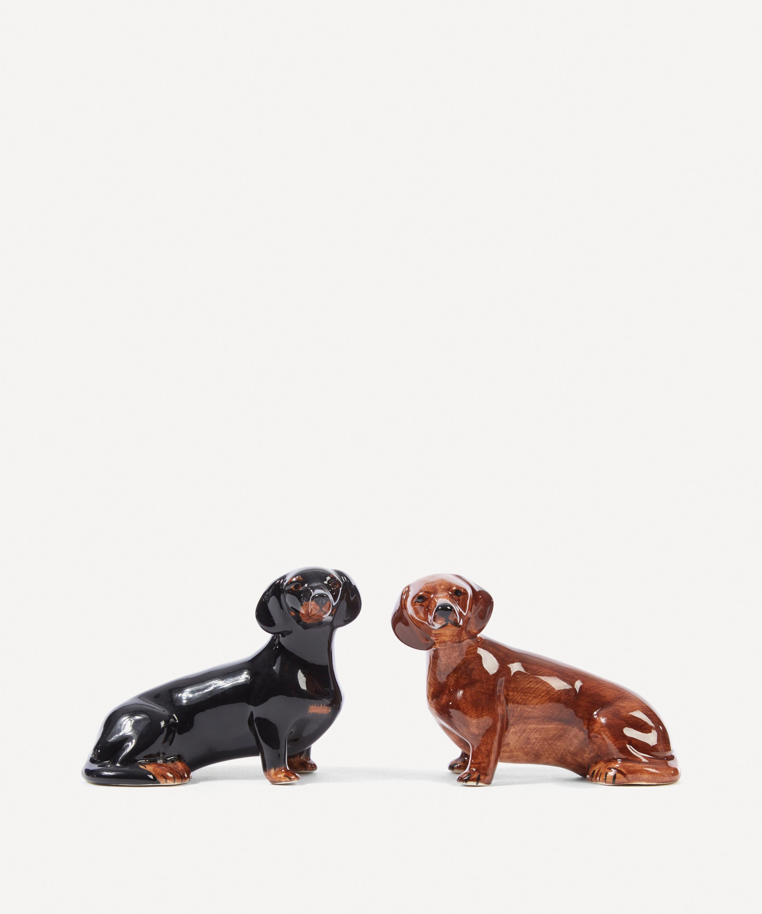 dachshund salt and pepper shakers