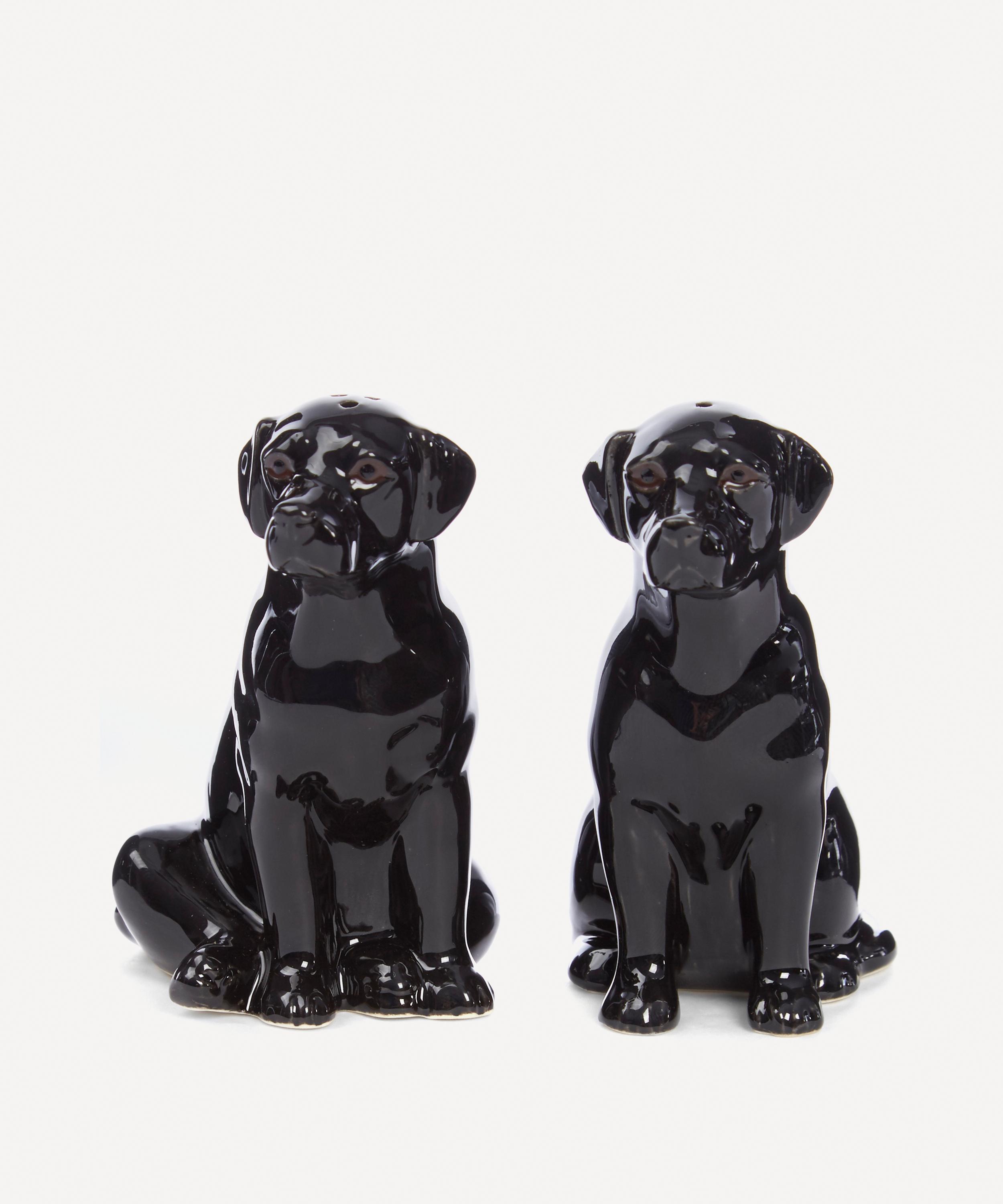 Quail Black Labrador Salt And Pepper Shakers In Assorted