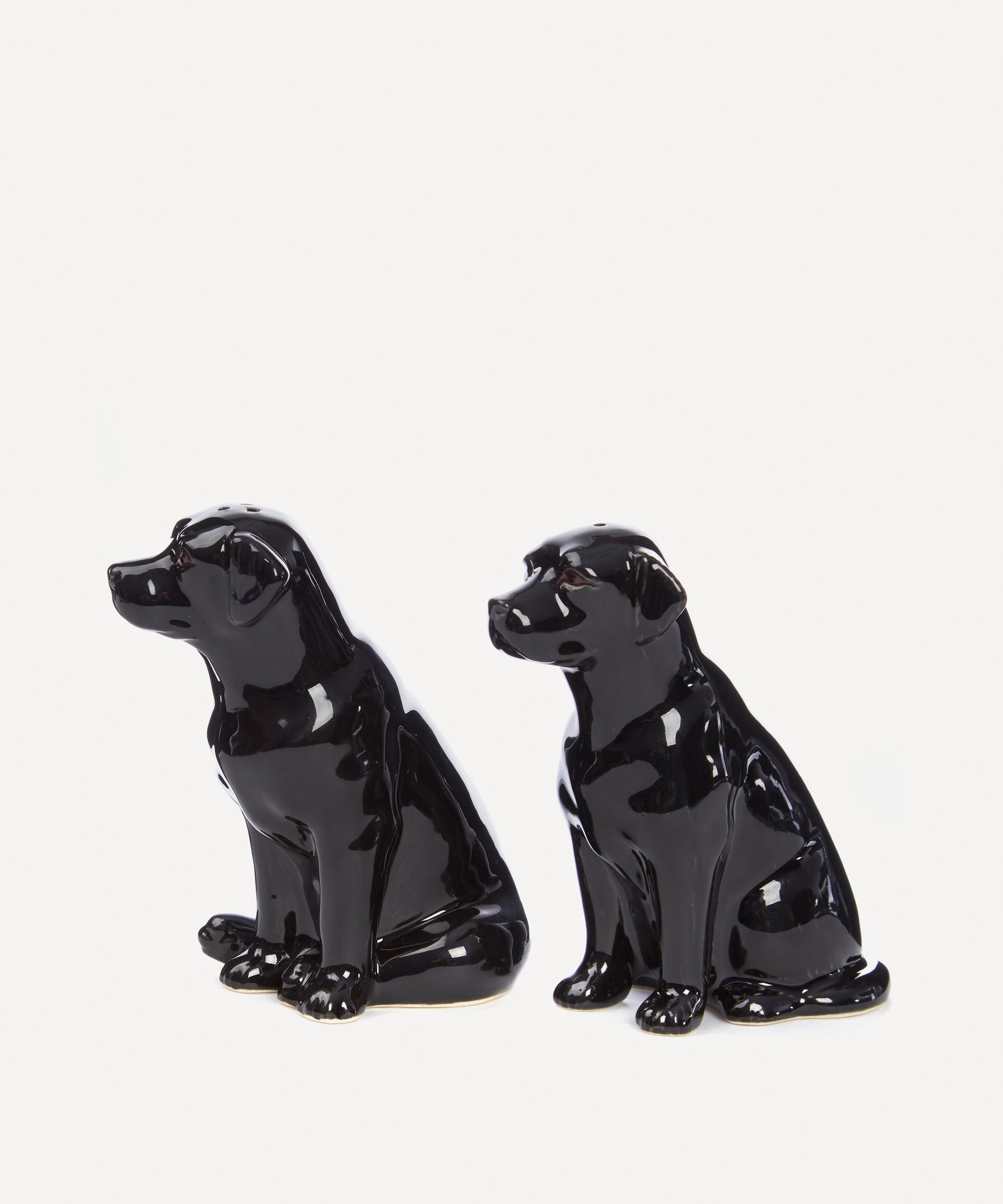 Quail Black Labrador Salt And Pepper Shakers In Assorted