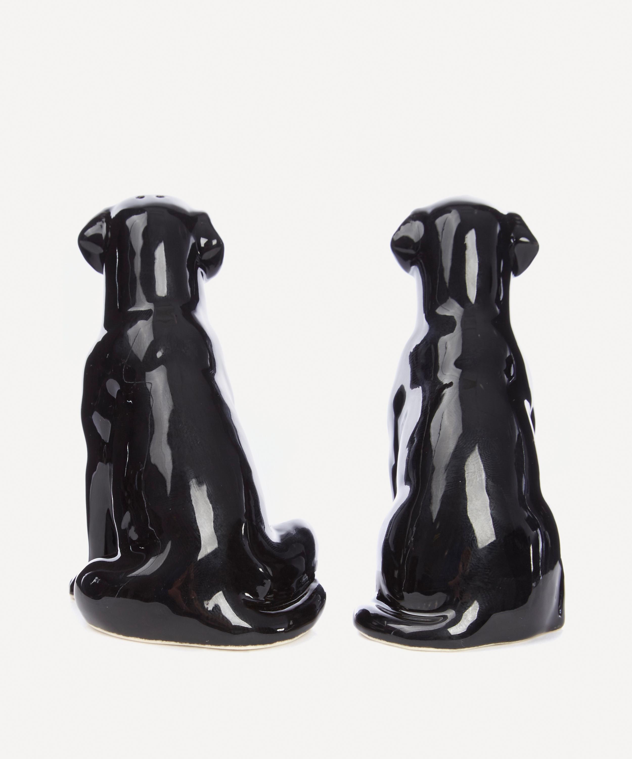 Quail Black Labrador Salt And Pepper Shakers In Assorted