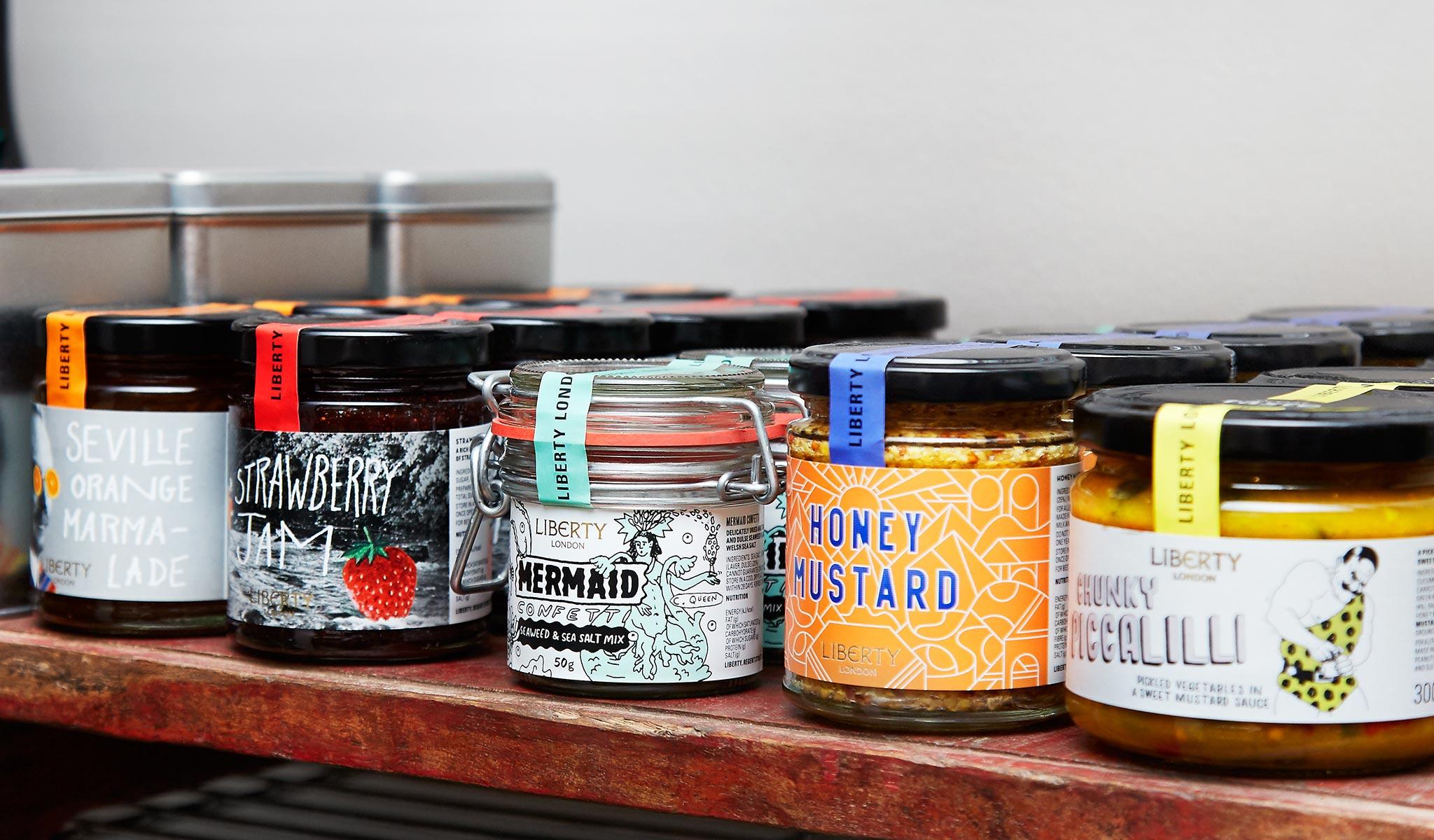 Mini British Food Hall Meet The Producers Liberty London The Mini British Food Hall