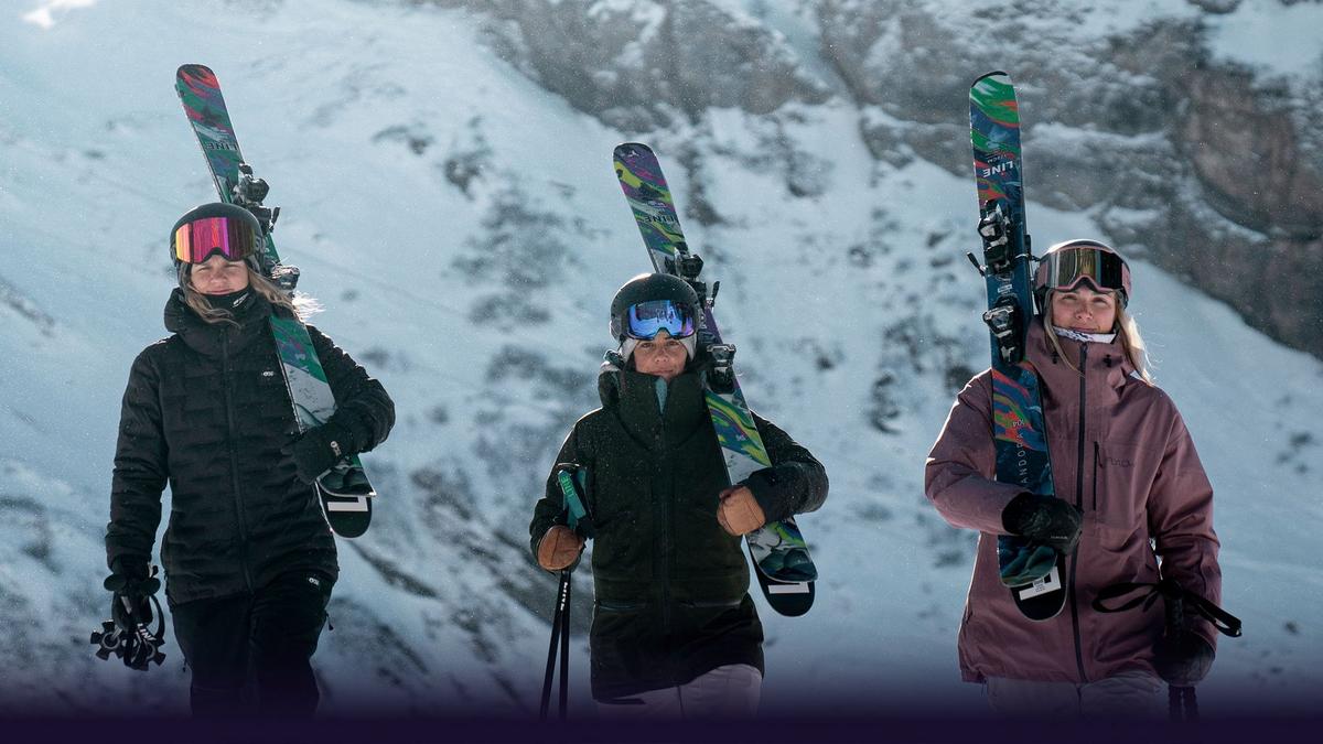 LINE Pandora Collection Skis | Women's Specific All-Mountain Skis
