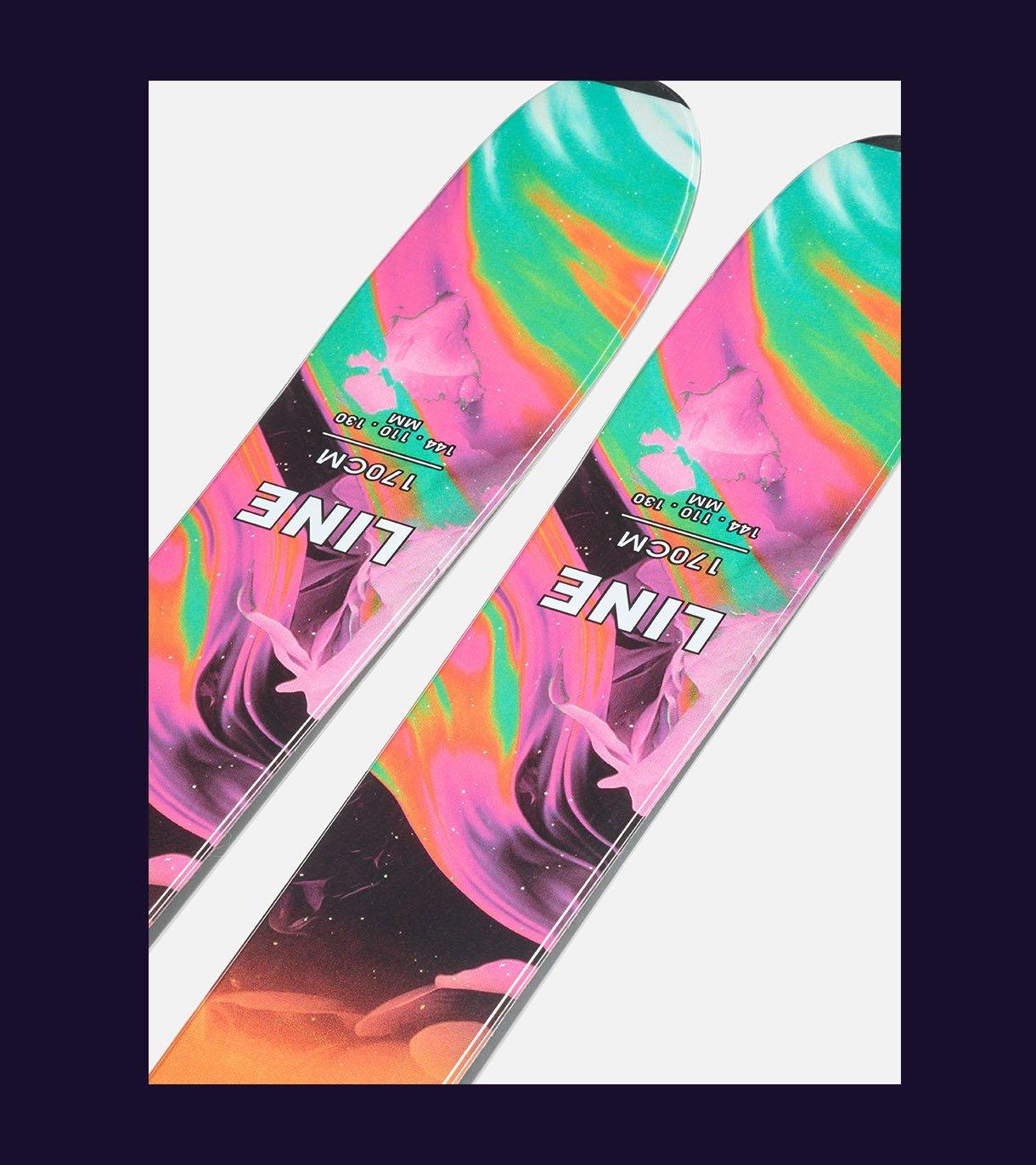 LINE Pandora Collection Skis | Women's Specific All-Mountain Skis