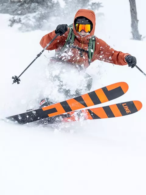line skiing wallpaper