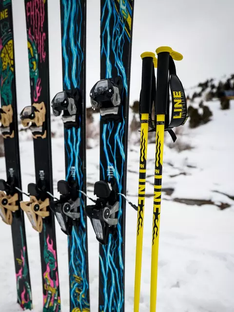 LINE Skis, Ski Poles, & Clothing