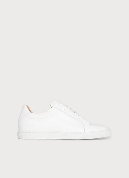 Jack White Leather Lace Up Trainers