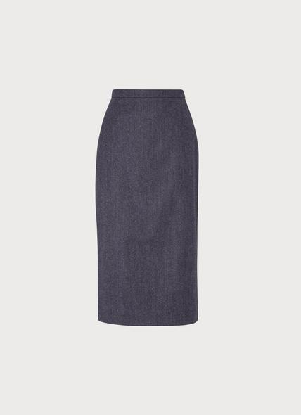 Aurore Grey Blue Skirt