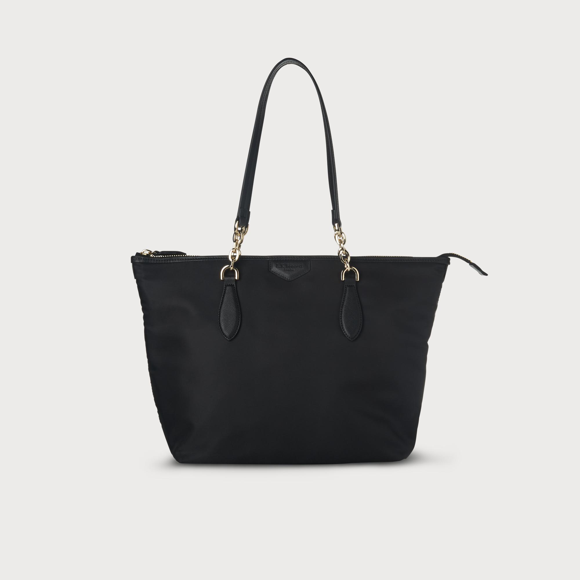 Brooke Black Tote Bag