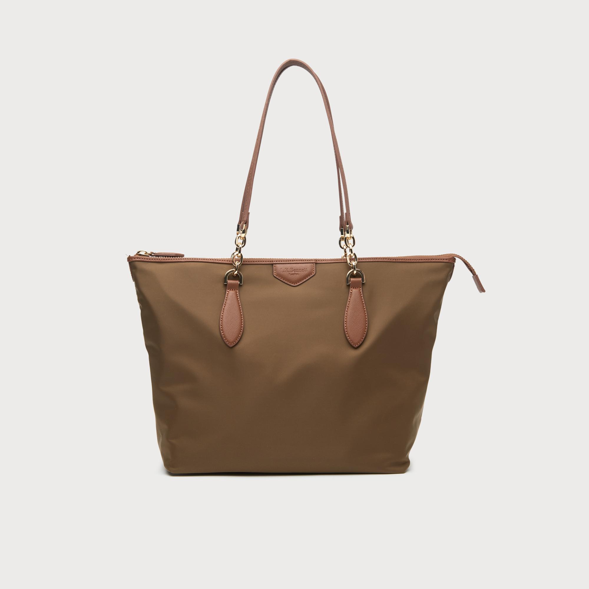 Brooke Khaki Tote Bag