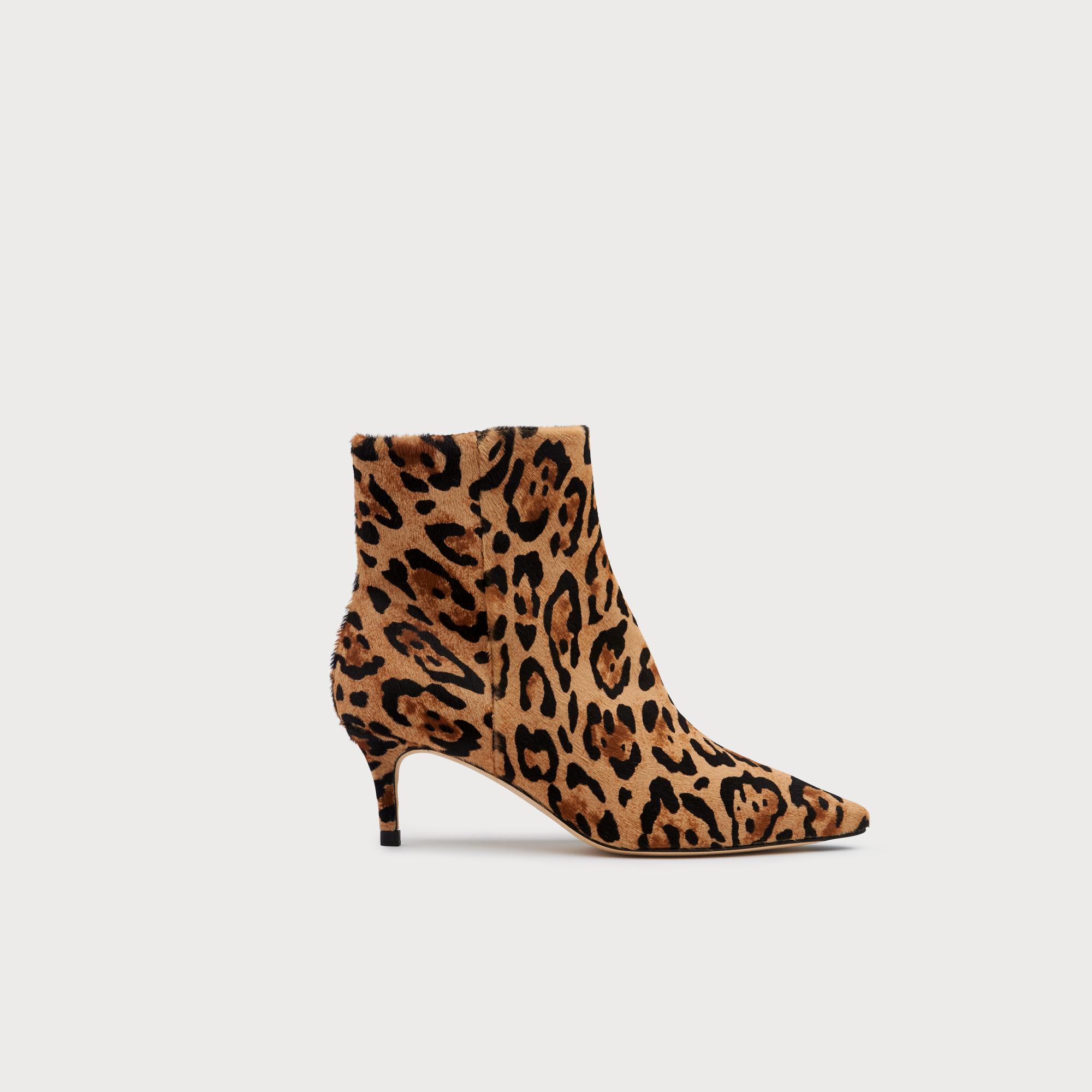 animal print ankle boots uk