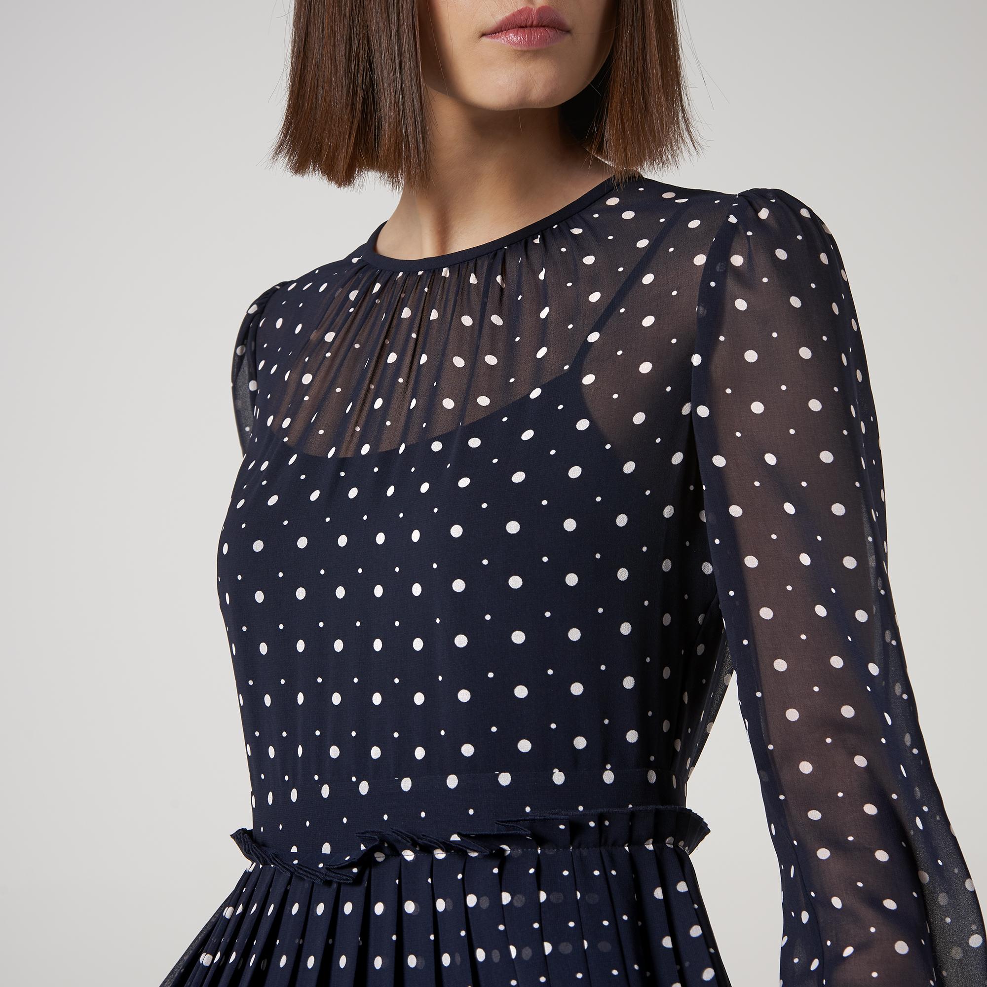 lk bennett navy dress