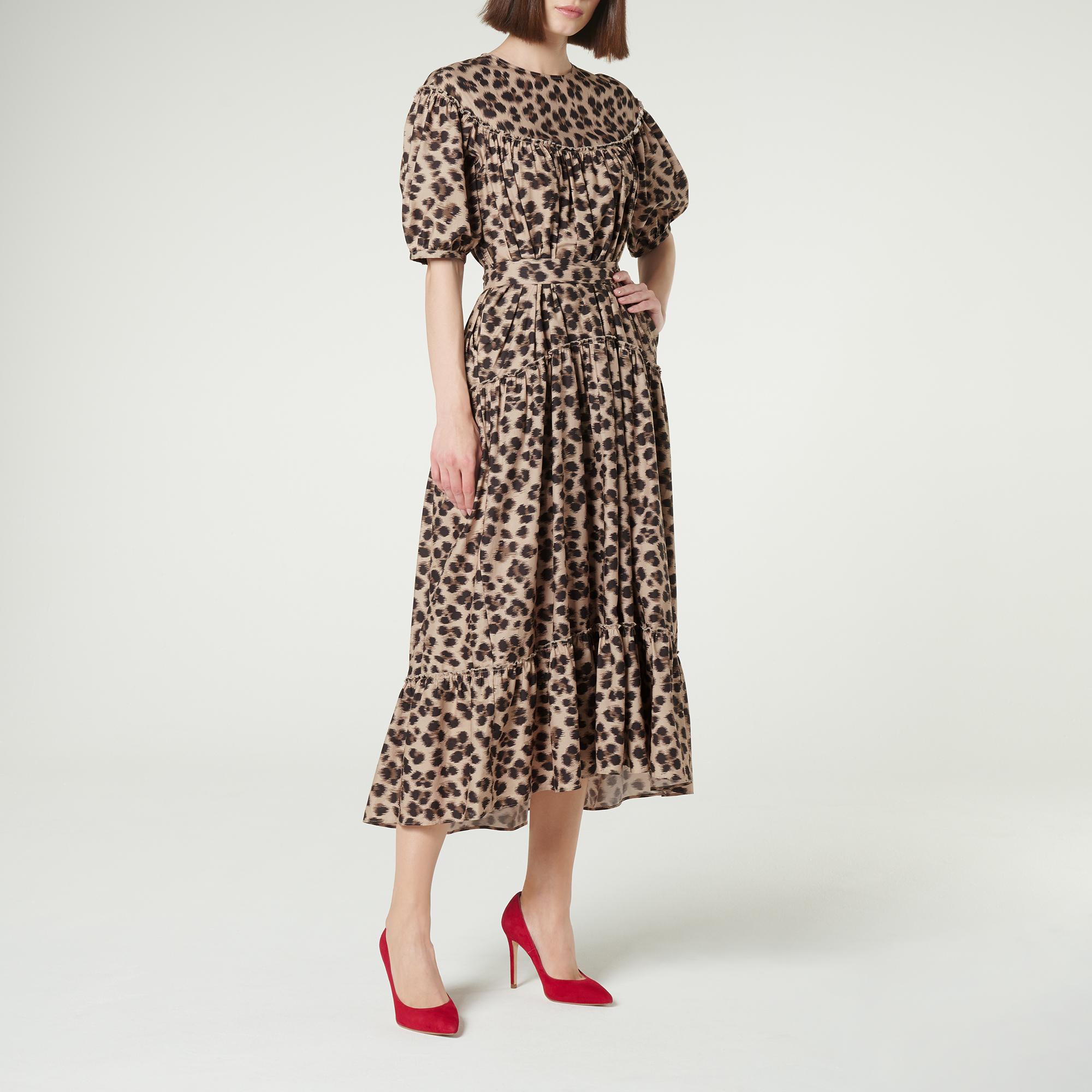 lk bennett leopard jumpsuit