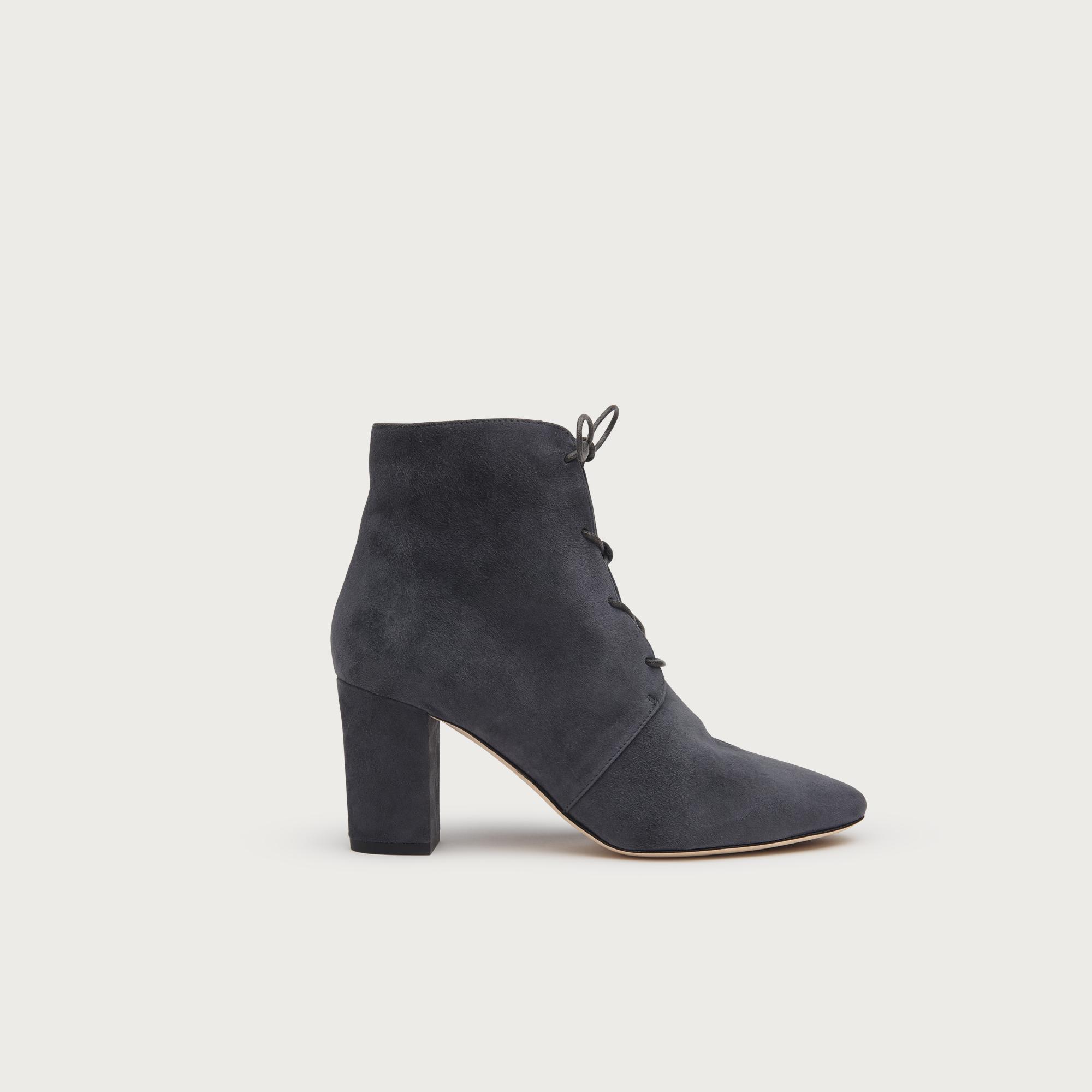 grey suede ankle boots uk
