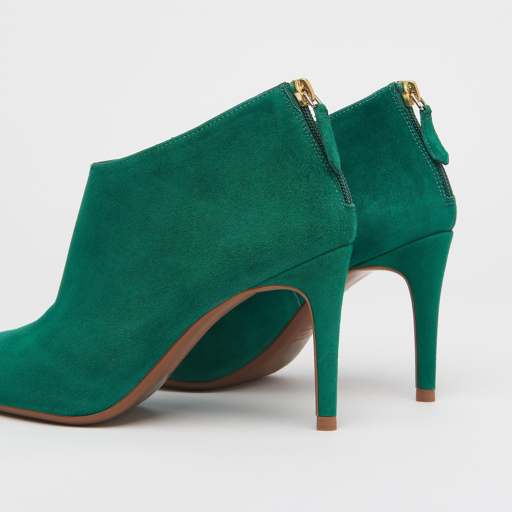 emerald green boots uk