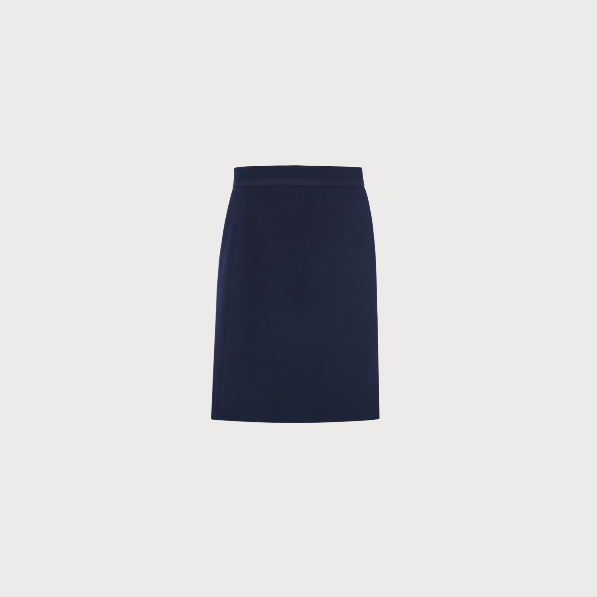 Nolan Navy Skirt Clothing L K Bennett