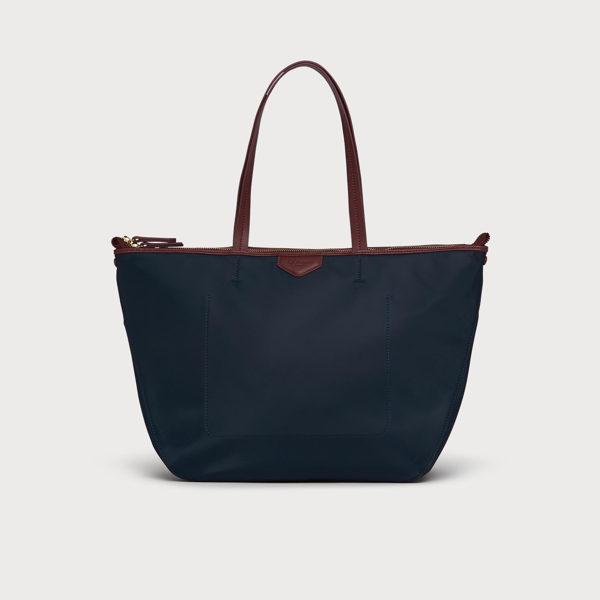 navy handbags