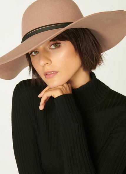 Kendall Camel Fabric Hat