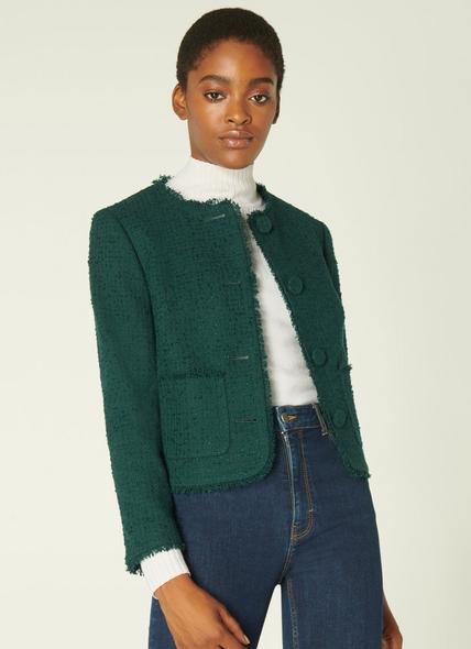 Bernice Green Tweed Jacket