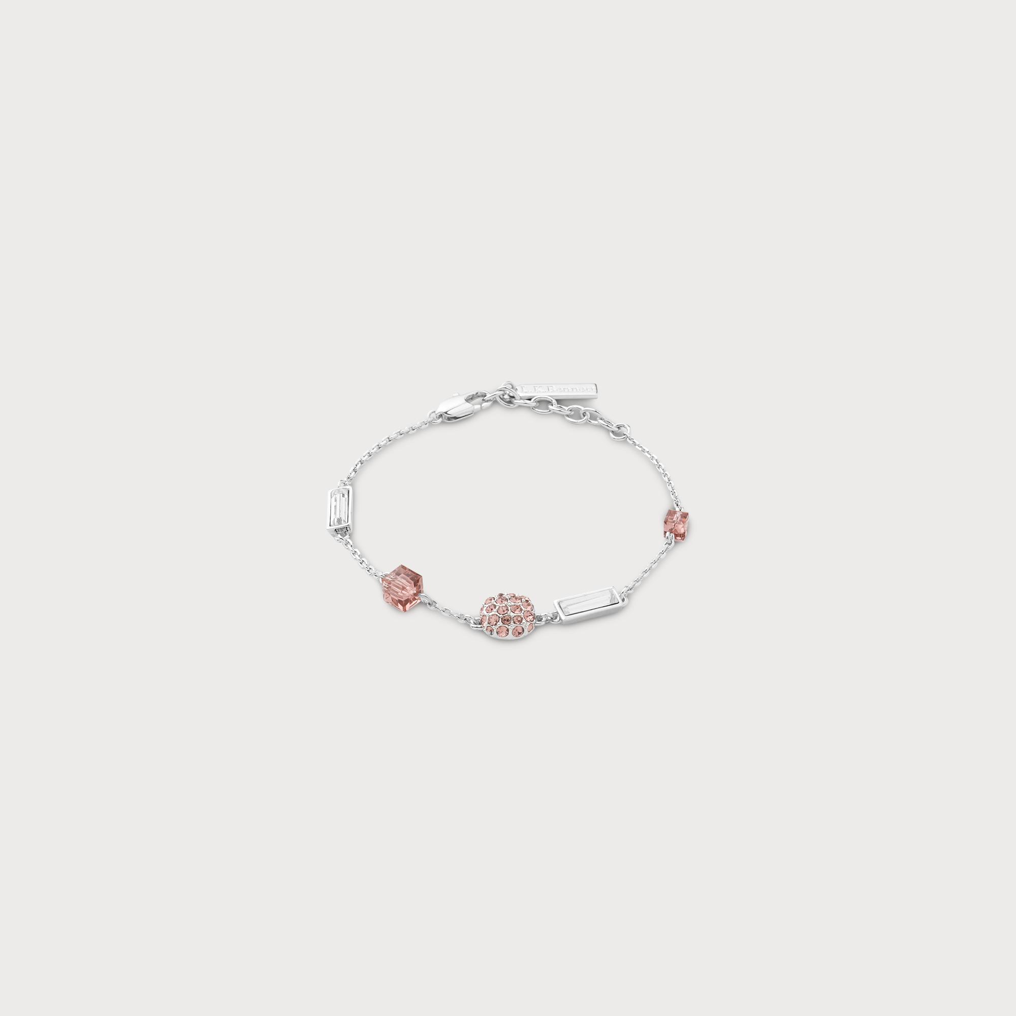Gisel Blush Crystal Bracelet