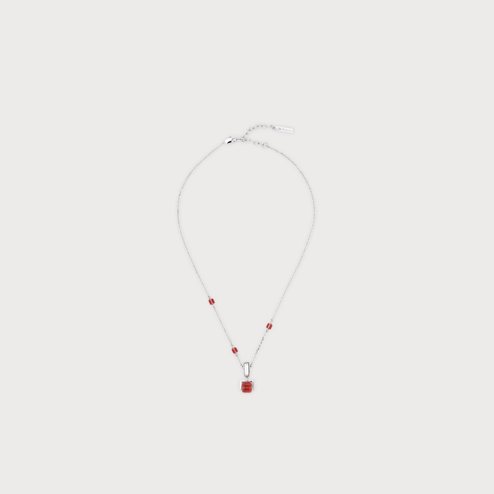 Gaia Blush Crystal Necklace