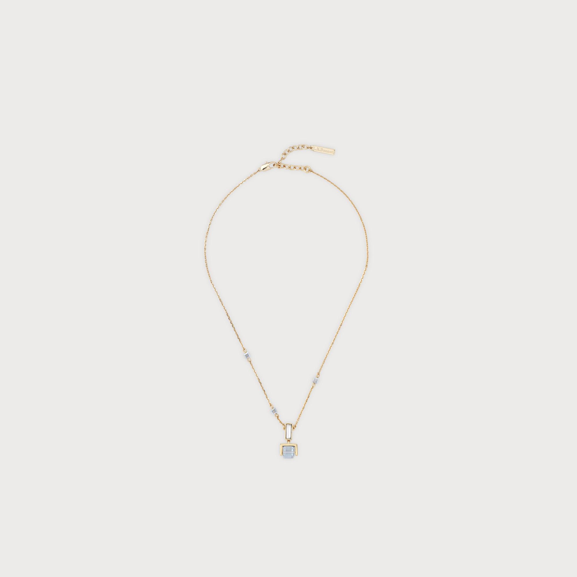 Gaia Gold Crystal Necklace