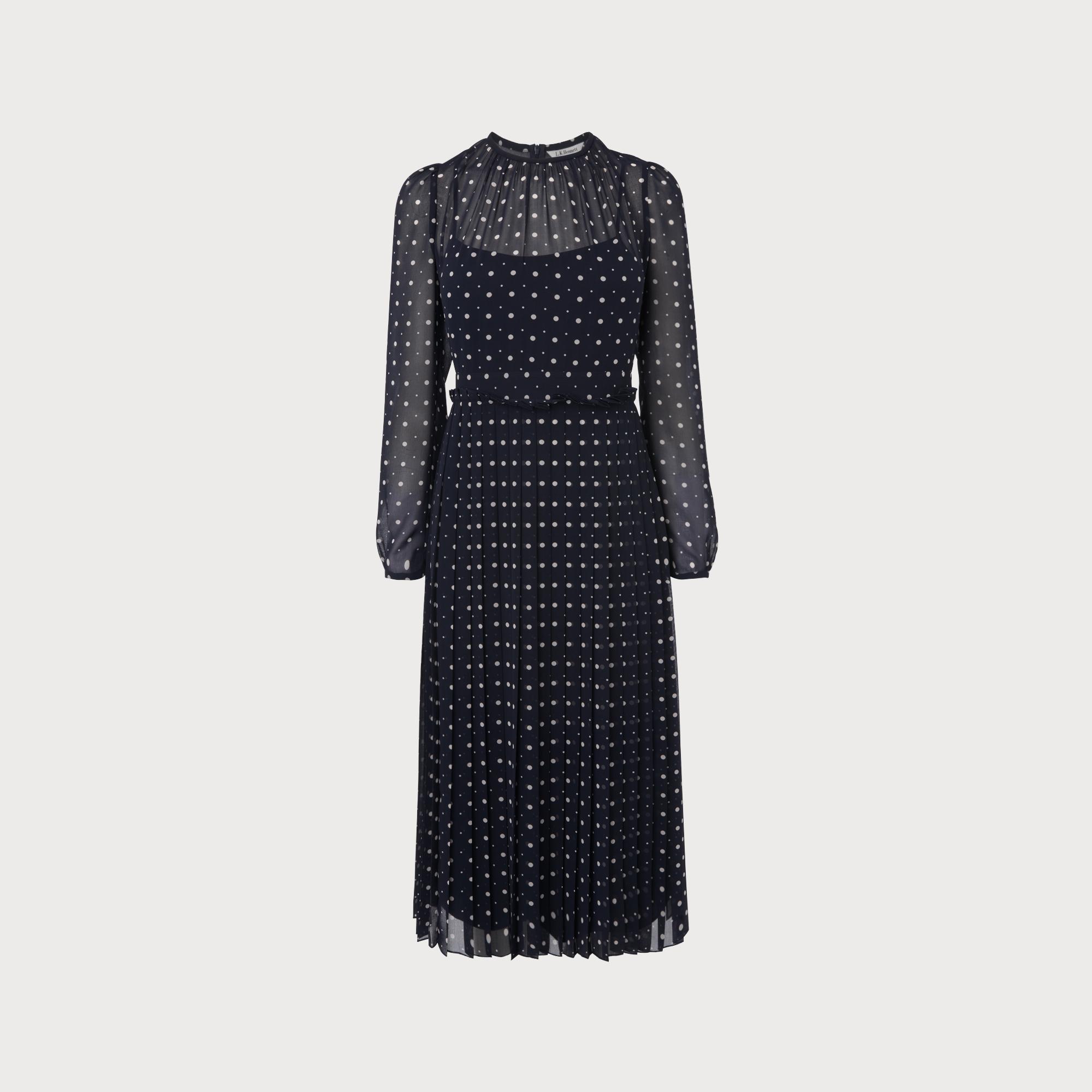 Black Polka Dot Dress