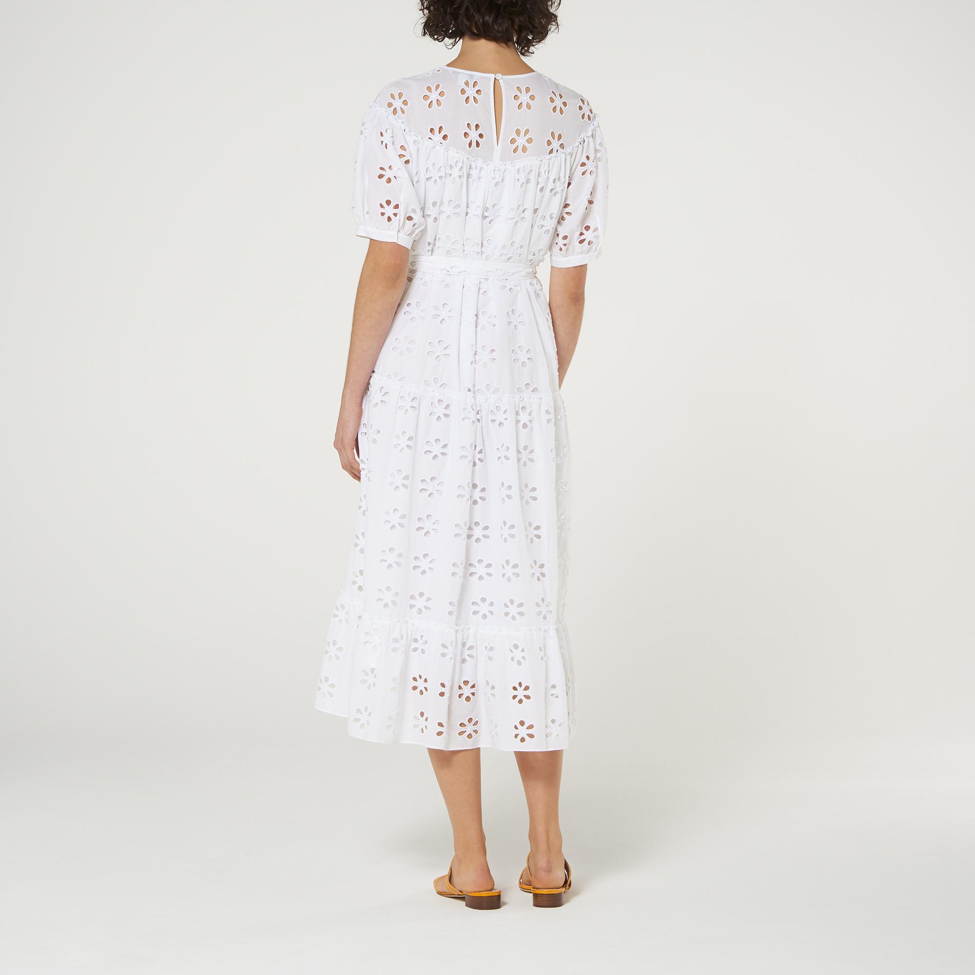 white broderie anglaise dress uk